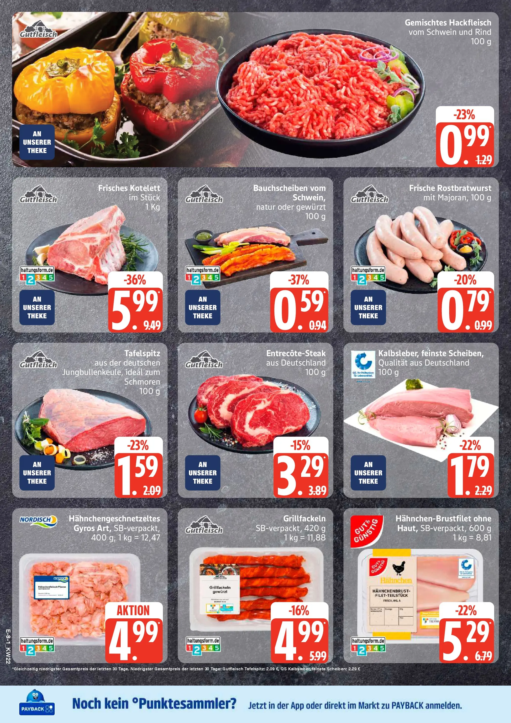 Edeka prospekt Neu Wulmstorf (ab 26.05.2026) » Angebote Online | Seite: 9 | Produkte: Hahnchen, Steak, Hackfleisch, Hahnchenbrust