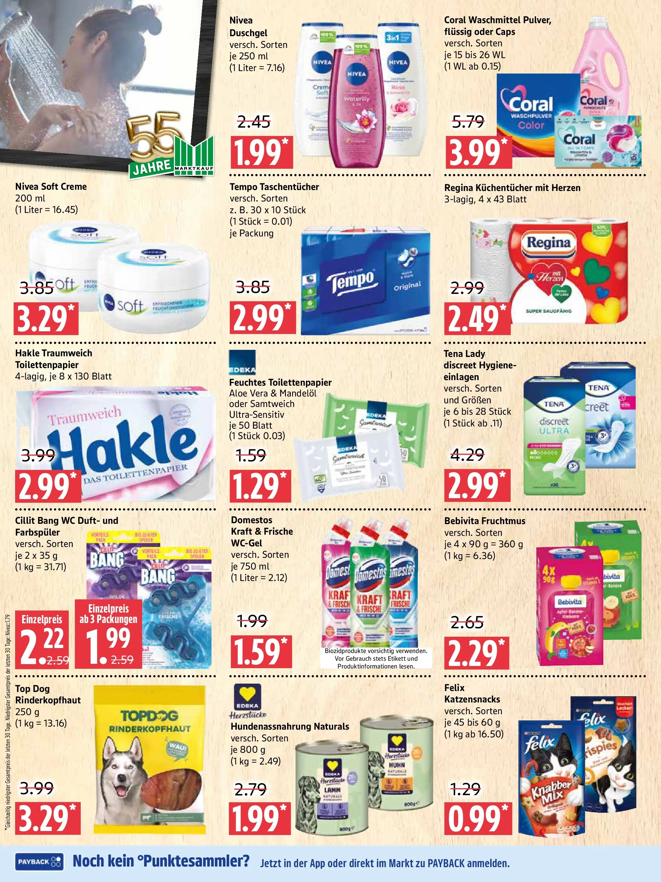 Marktkauf Prospekt Prenzlau (ab 26.05.2026) » Angebote online | Seite: 8 | Produkte: Top, Coral, Duft, Creme