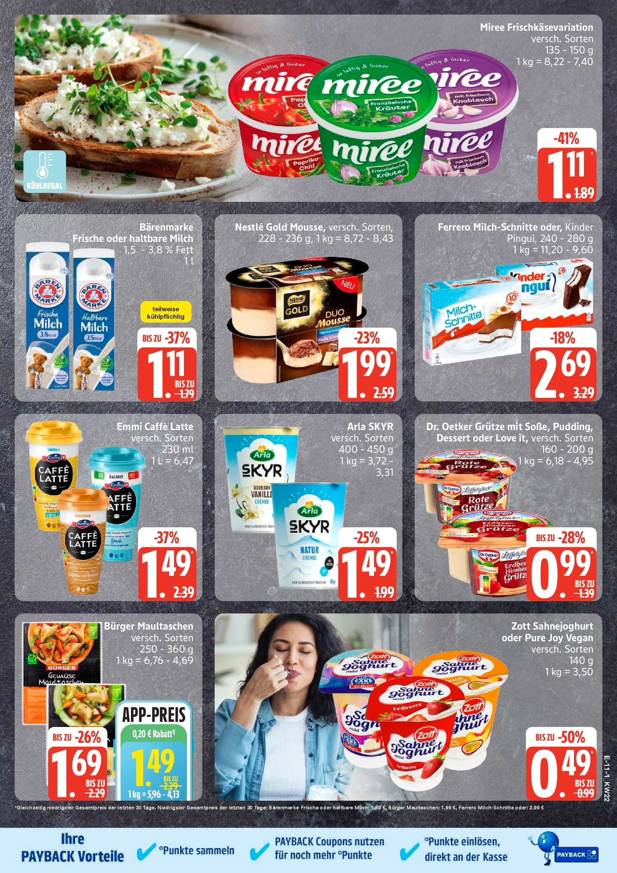 Edeka prospekt Großenwiehe (ab 26.05.2026) » Angebote Online | Seite: 13 | Produkte: Milch, Joghurt, Haltbare milch, Arla skyr