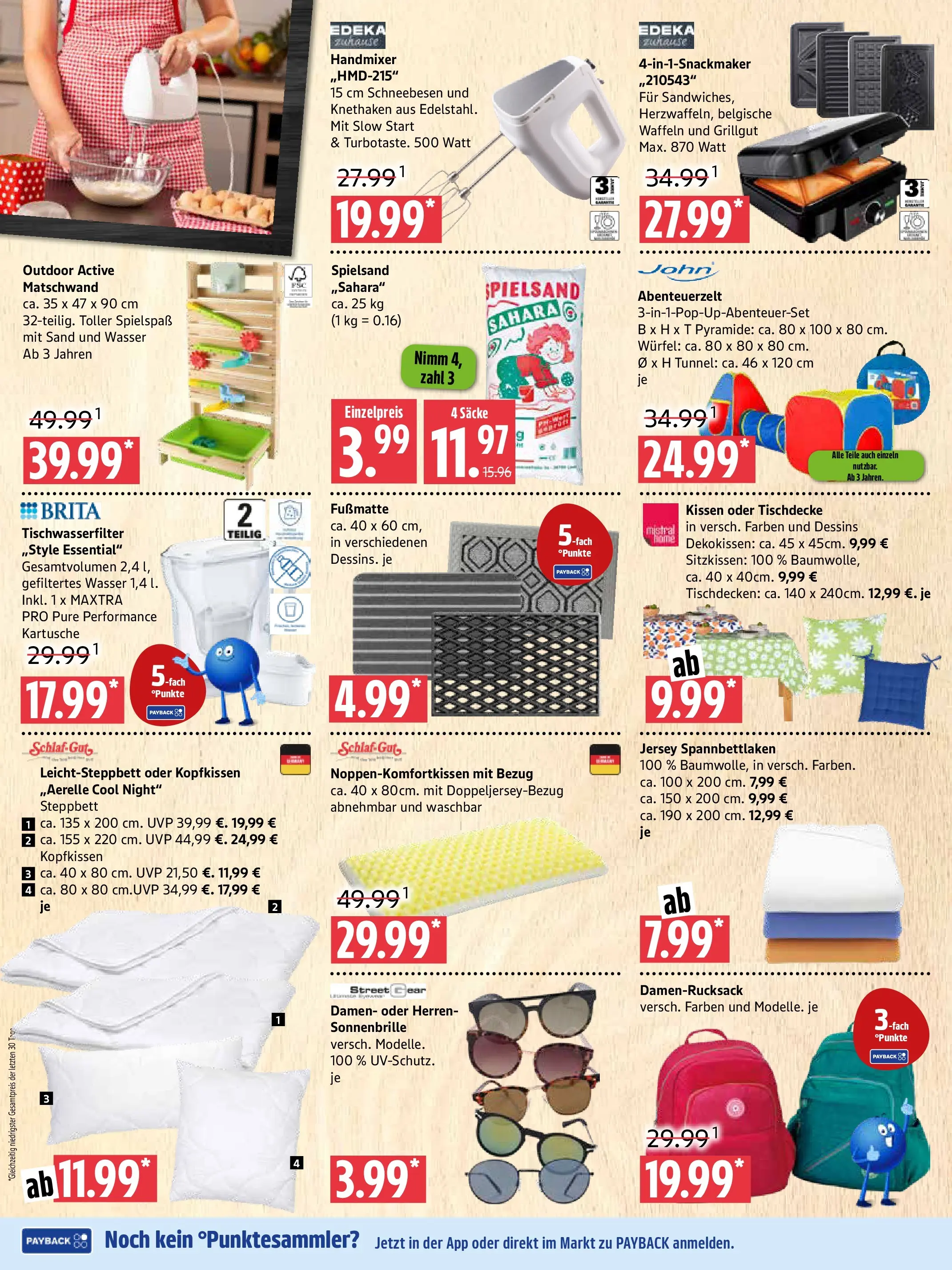 Marktkauf Prospekt Prenzlau (ab 26.05.2026) » Angebote online | Seite: 10 | Produkte: Mixer, Kopfkissen, Fußmatte, Waffeln