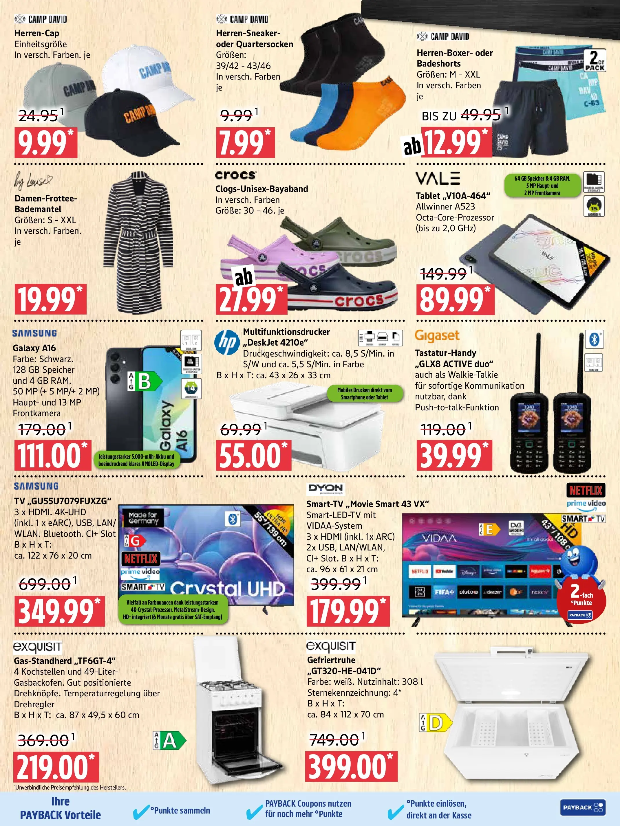 Marktkauf Prospekt Prenzlau (ab 26.05.2026) » Angebote online | Seite: 11 | Produkte: Samsung, Bademantel, Boxer, TV