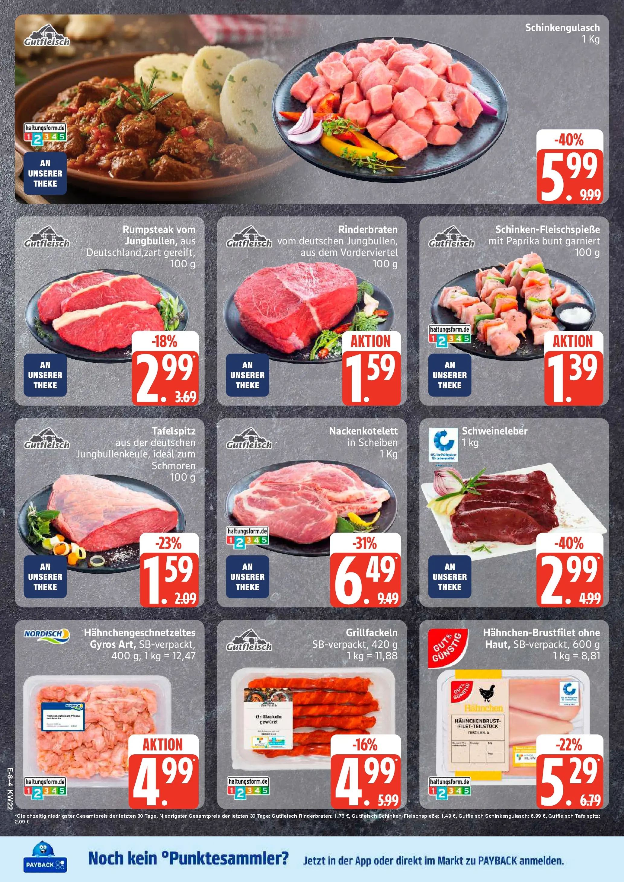 Edeka prospekt Rostock (ab 26.05.2026) » Angebote Online | Seite: 9 | Produkte: Rinderbraten, Theke, Paprika, Hahnchenbrust