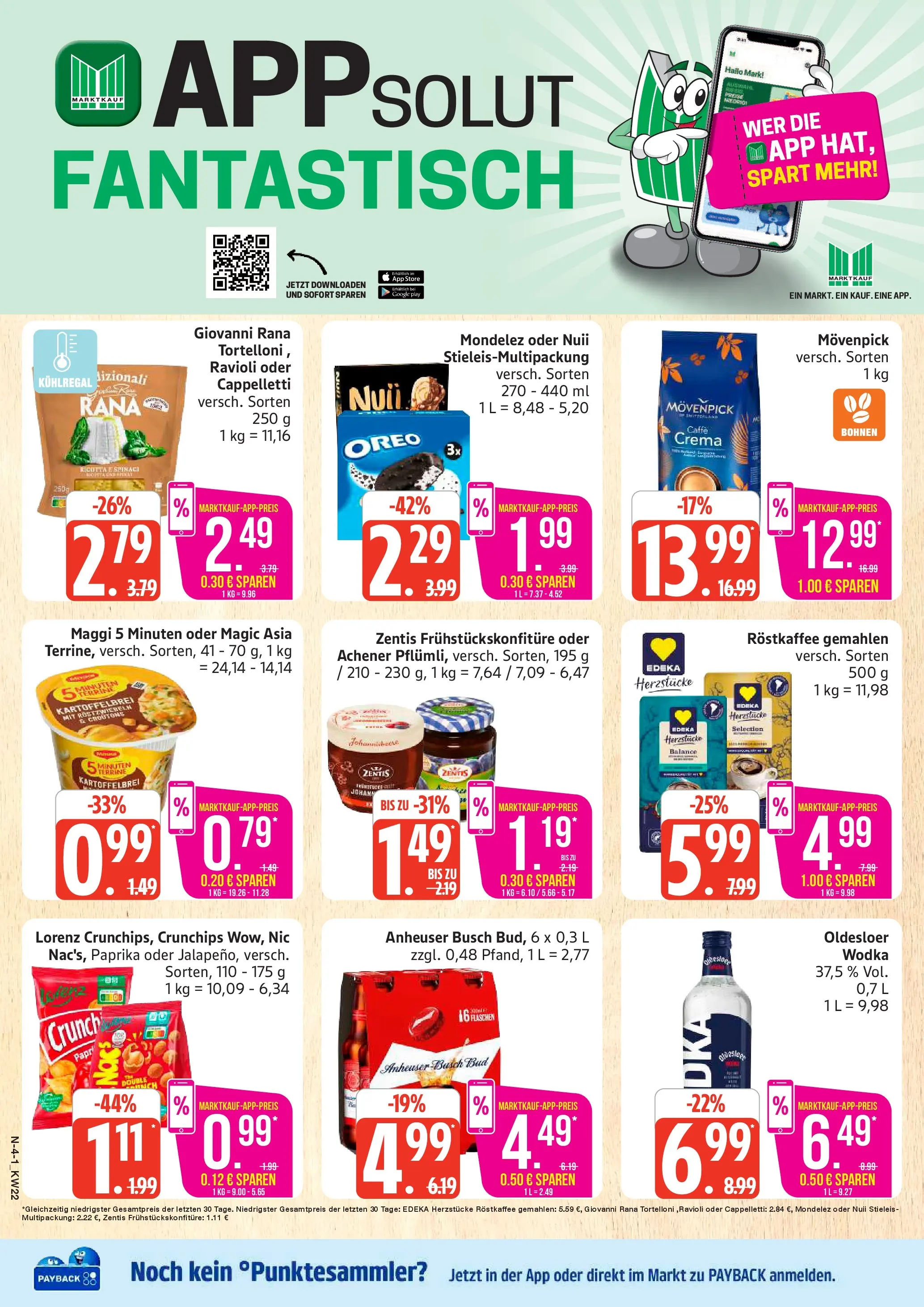 Marktkauf Prospekt Neuenkirchen (ab 25.05.2026) » Angebote online | Seite: 4 | Produkte: Paprika, Vodka, Chips, Wodka