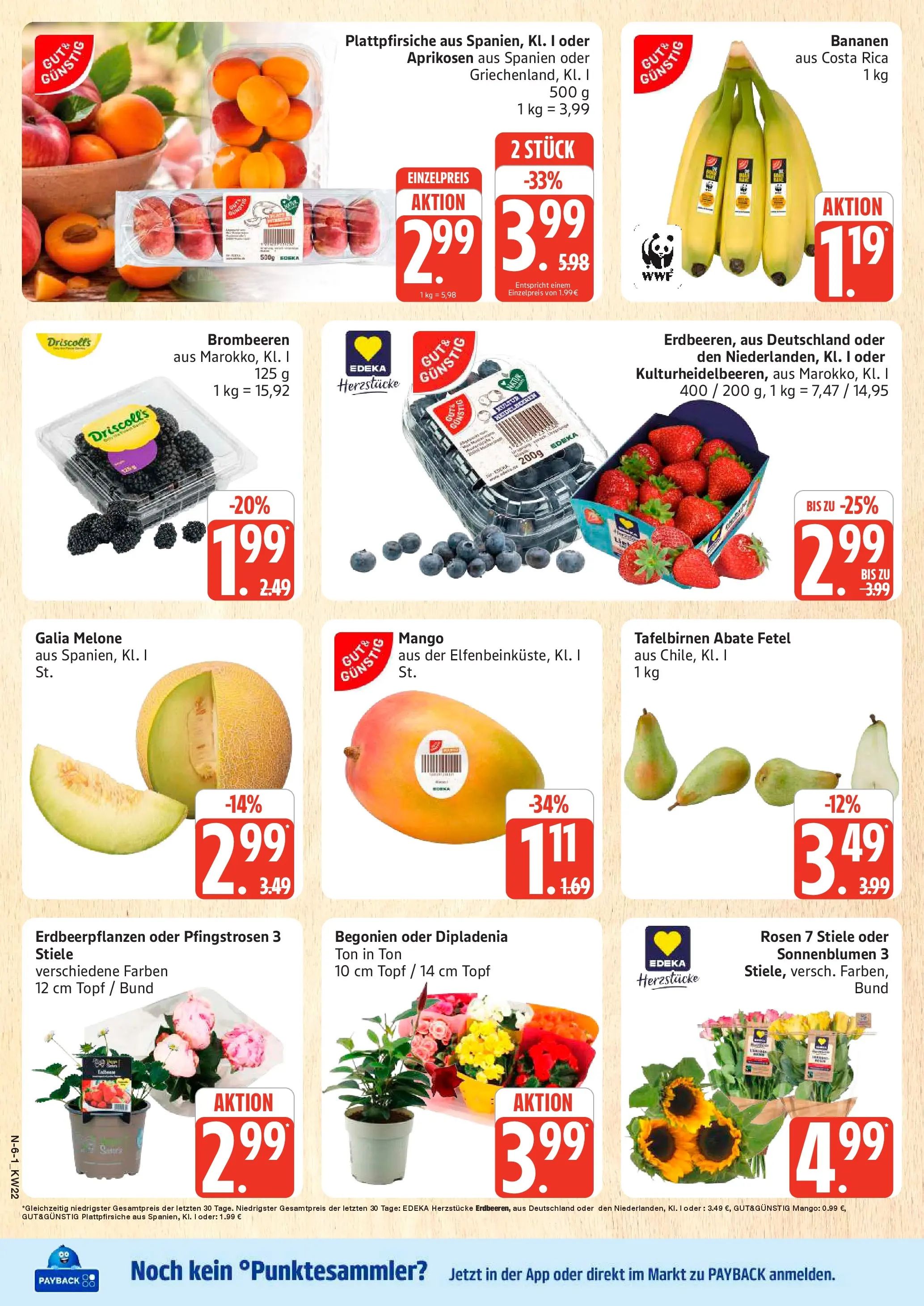 Marktkauf Prospekt Neuenkirchen (ab 25.05.2026) » Angebote online | Seite: 6 | Produkte: Bananen, Mango, Melone