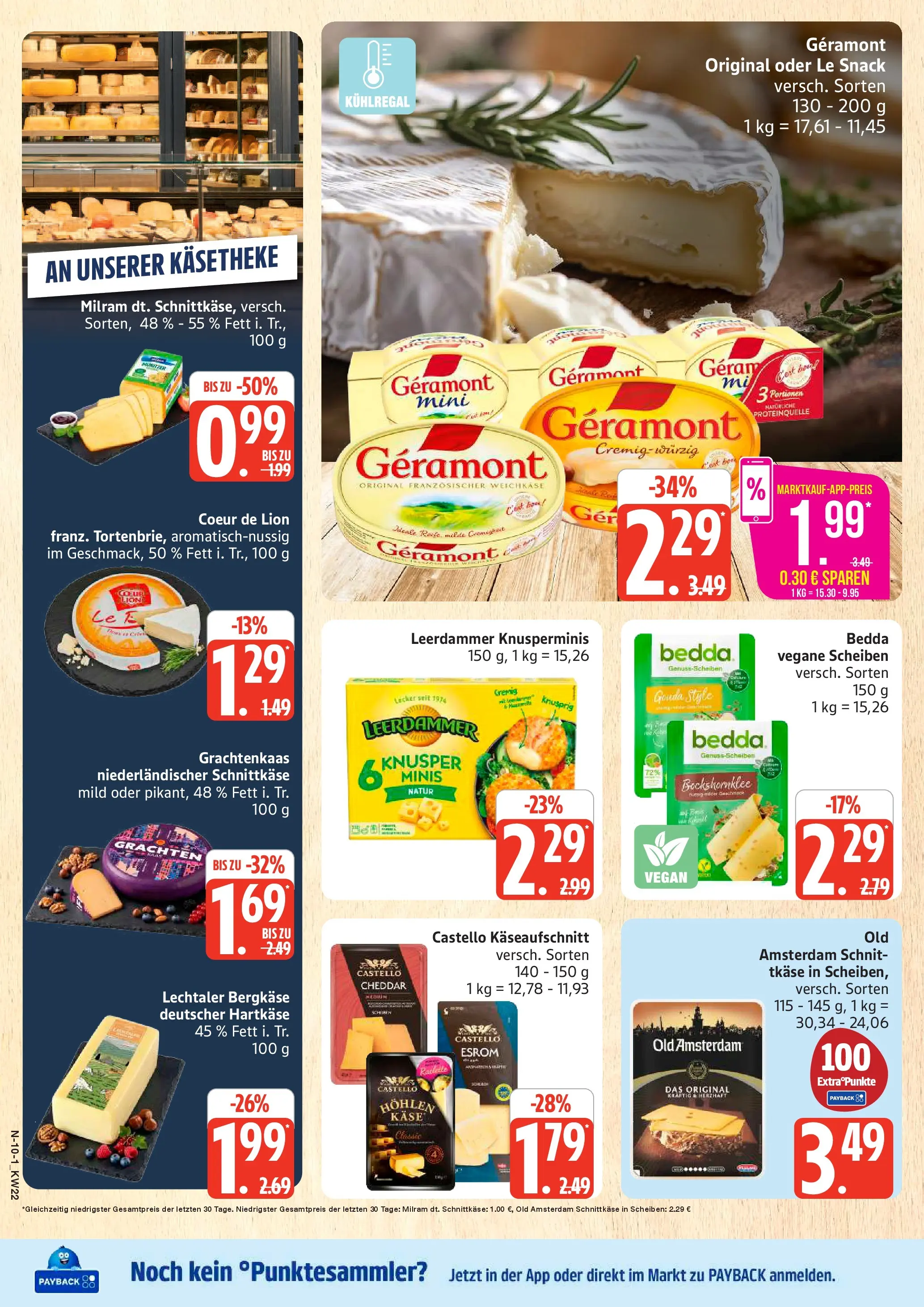 Marktkauf Prospekt Neuenkirchen (ab 25.05.2026) » Angebote online | Seite: 10 | Produkte: Geramont, Gouda, Leerdammer, Milram