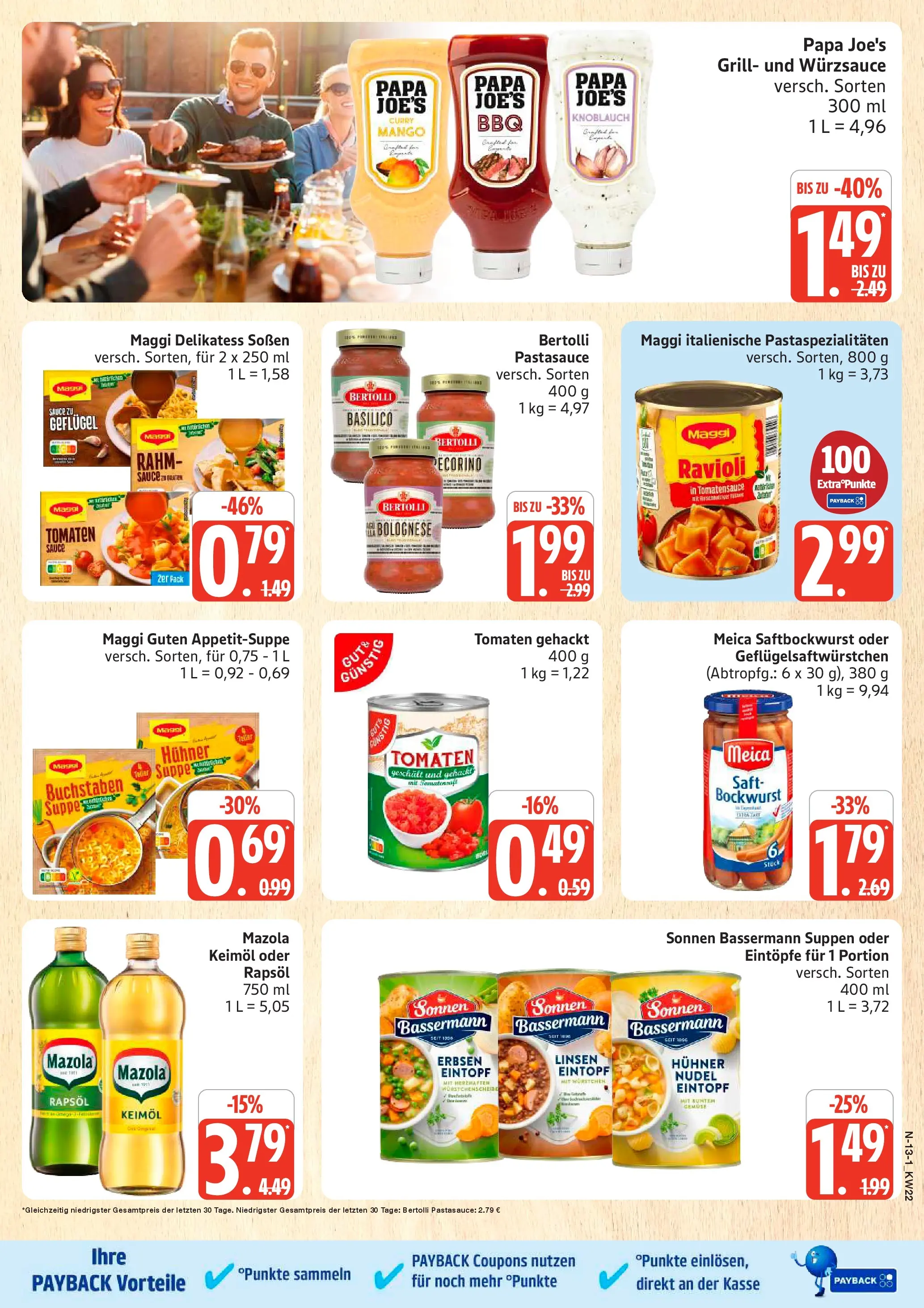 Marktkauf Prospekt Neuenkirchen (ab 25.05.2026) » Angebote online | Seite: 13 | Produkte: Gemüse, Knoblauch, Pasta, Saft