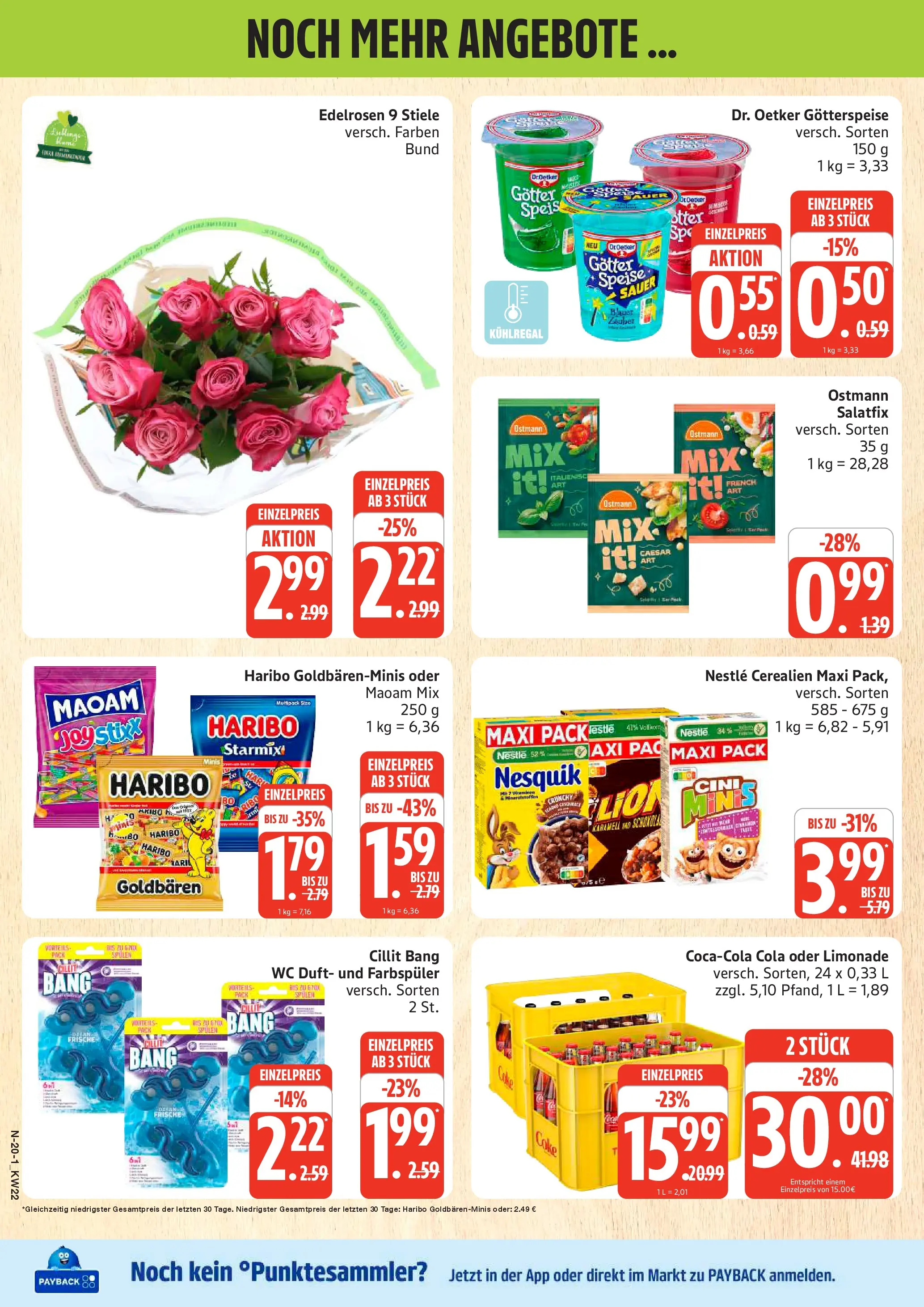 Marktkauf Prospekt Neuenkirchen (ab 25.05.2026) » Angebote online | Seite: 20 | Produkte: Nesquik, Cola, Duft, Limonade