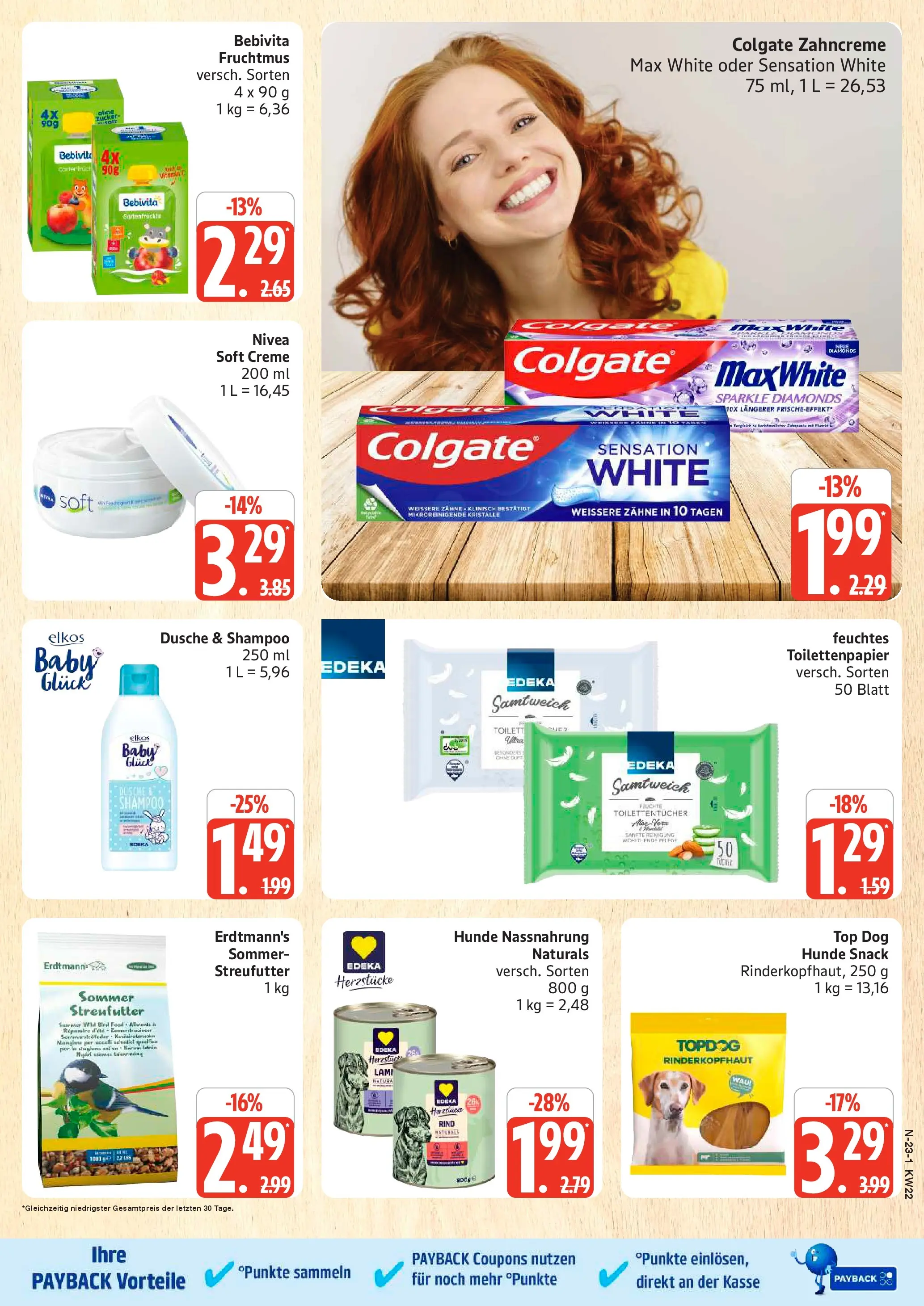 Marktkauf Prospekt Neuenkirchen (ab 25.05.2026) » Angebote online | Seite: 23 | Produkte: Top, Duft, Shampoo, Feuchtes Toilettenpapier