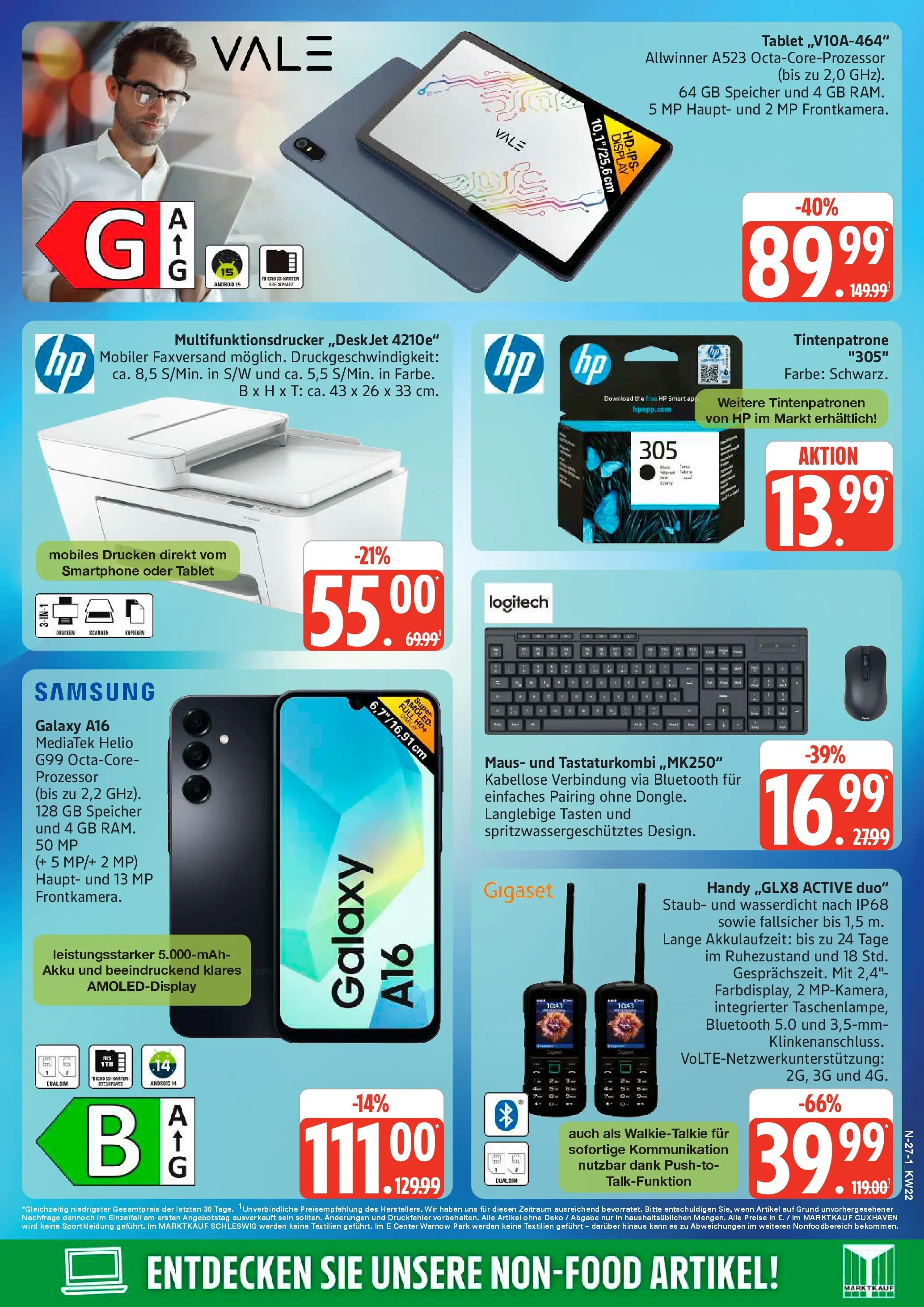 Marktkauf Prospekt Neuenkirchen (ab 25.05.2026) » Angebote online | Seite: 27 | Produkte: HP, Smartphone, Tablet, Maus
