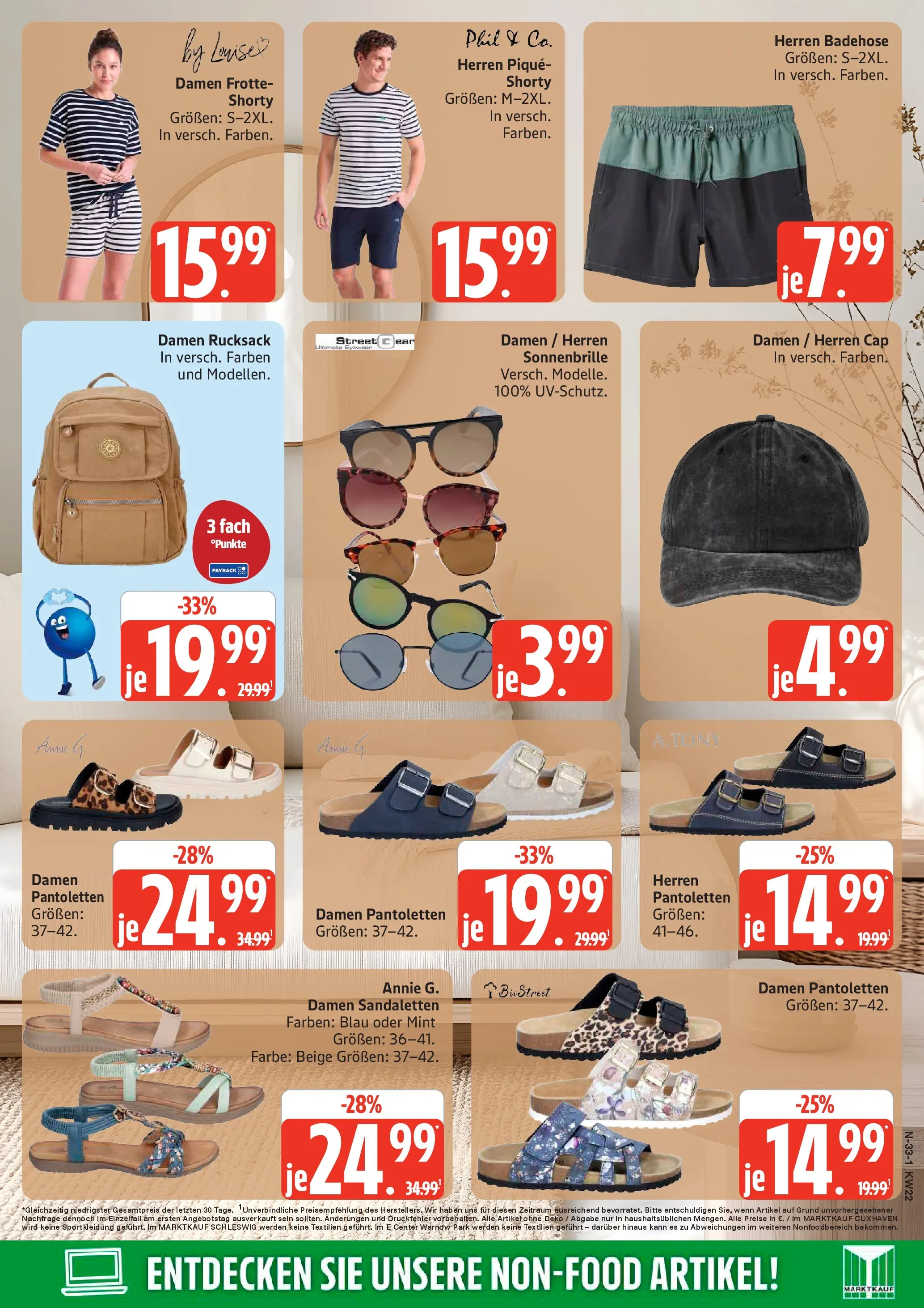 Marktkauf Prospekt Neuenkirchen (ab 25.05.2026) » Angebote online | Seite: 33 | Produkte: Rucksack