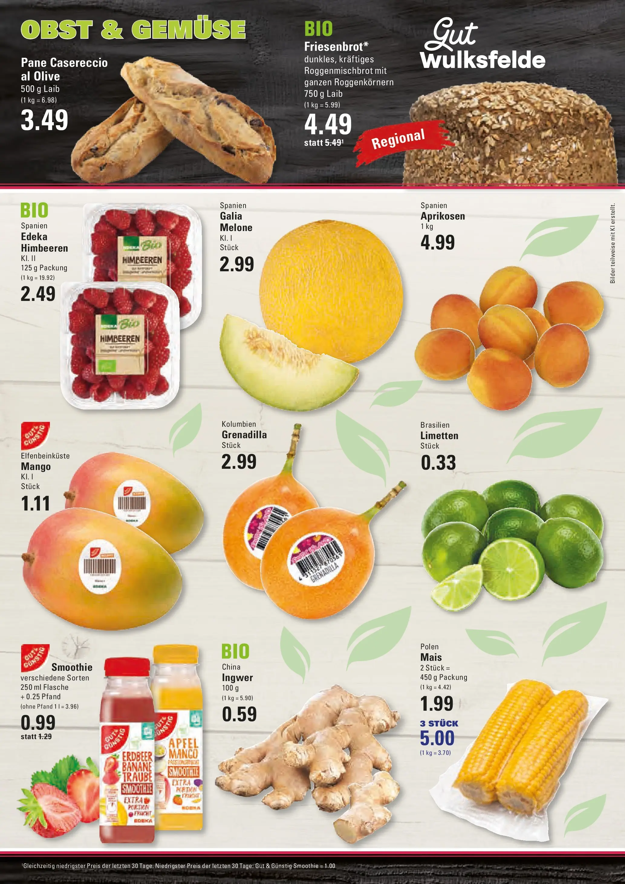 Edeka prospekt Hamburg (ab 26.05.2026) » Angebote Online | Seite: 2 | Produkte: Himbeeren, Pane, Äpfel, Bilder