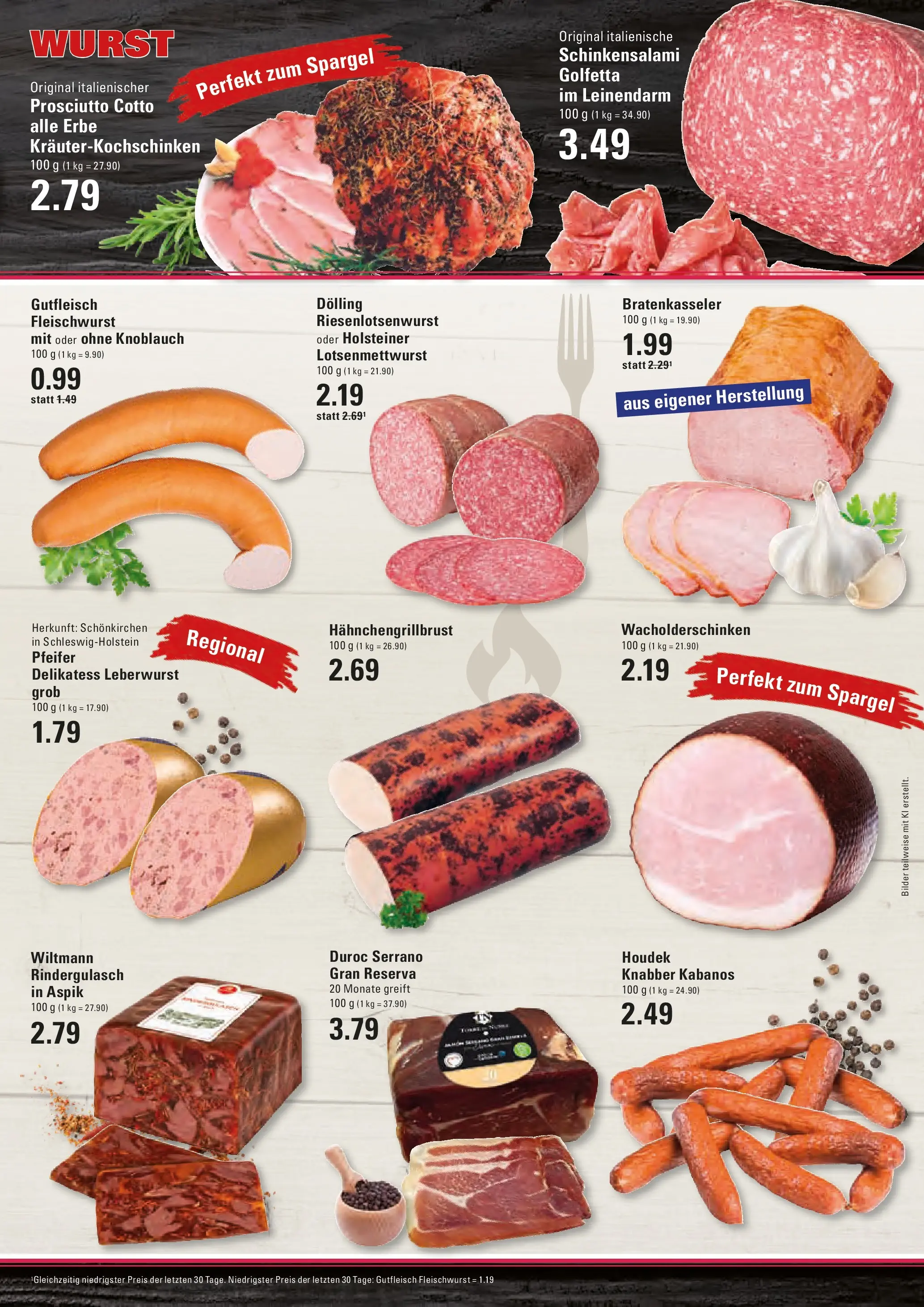 Edeka prospekt Hamburg (ab 26.05.2026) » Angebote Online | Seite: 5 | Produkte: Rindergulasch, Spargel, Wurst, Knoblauch