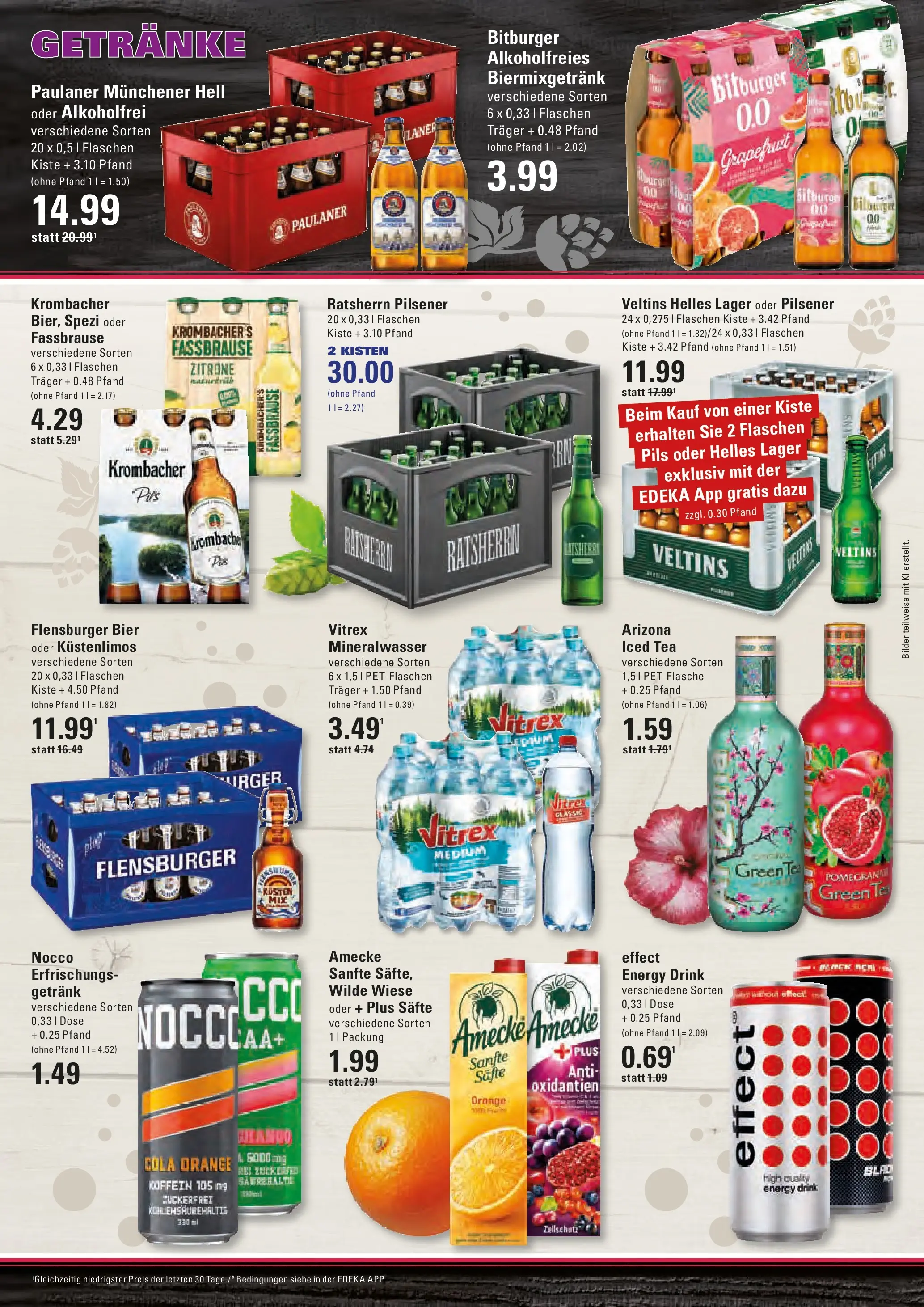 Edeka prospekt Hamburg (ab 26.05.2026) » Angebote Online | Seite: 14 | Produkte: Bilder, Zitrone, Krombacher, Veltins