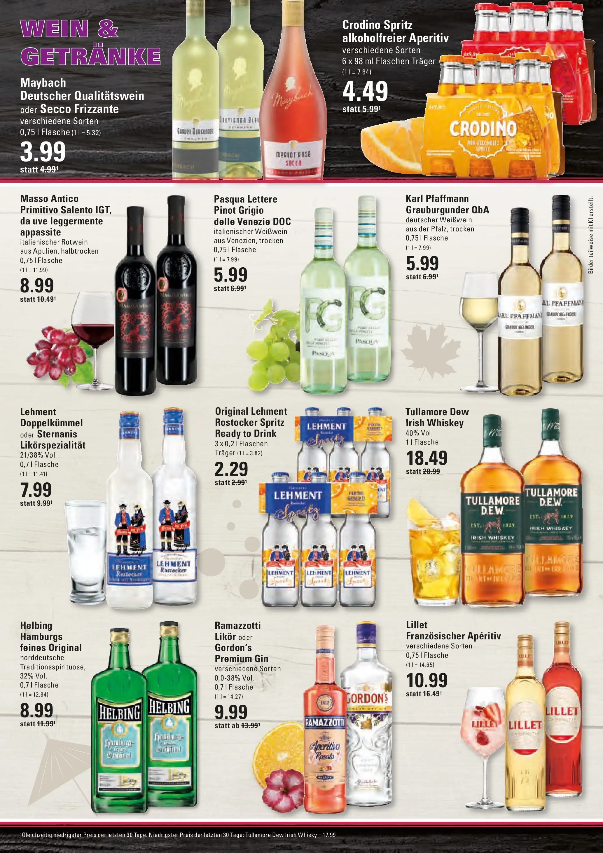 Edeka prospekt Hamburg (ab 26.05.2026) » Angebote Online | Seite: 15 | Produkte: Whisky, Weißwein, Lillet, Wein