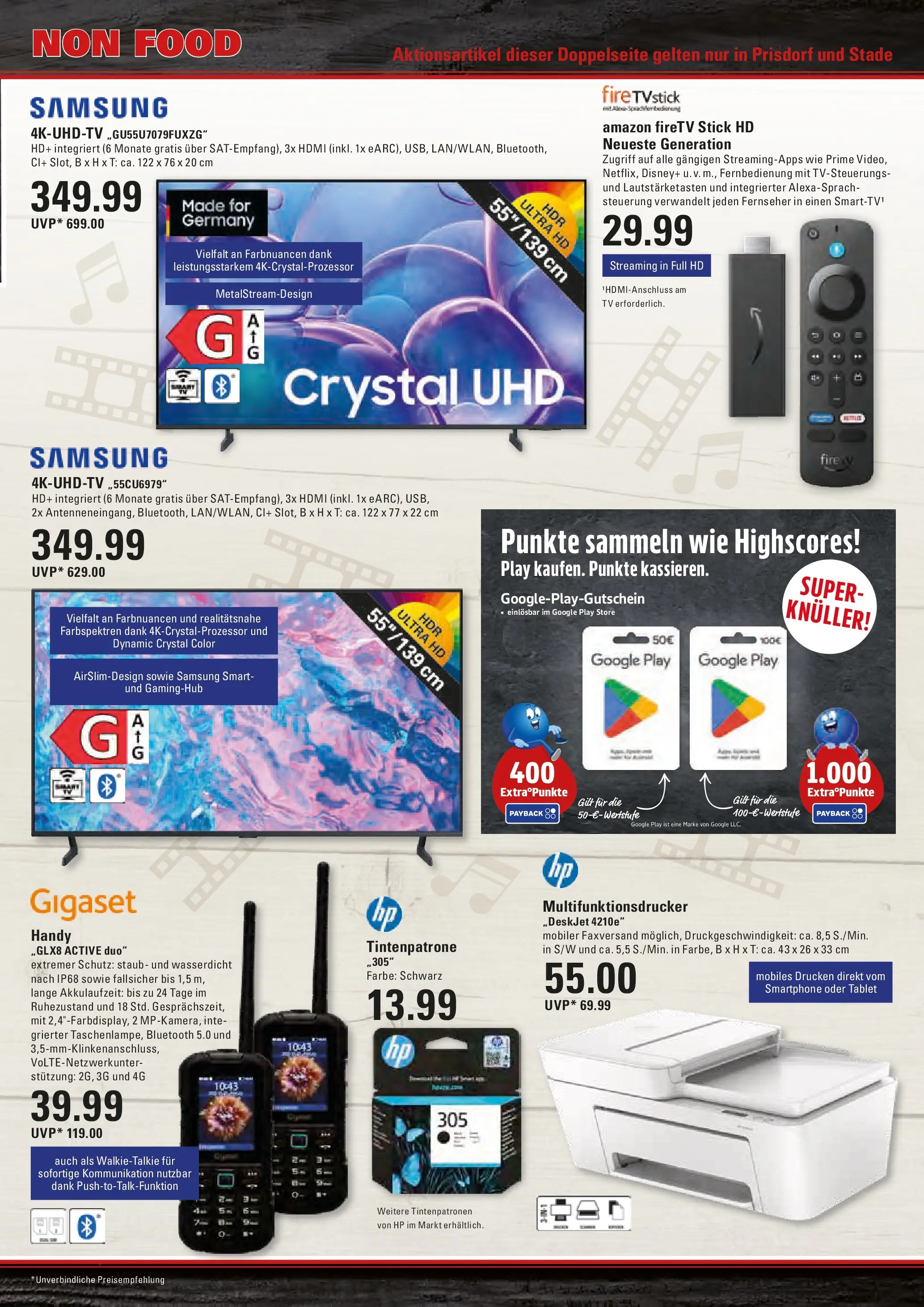 Edeka prospekt Stade (ab 26.05.2026) » Angebote Online | Seite: 17 | Produkte: Samsung, Tablet, TV, Fernseher