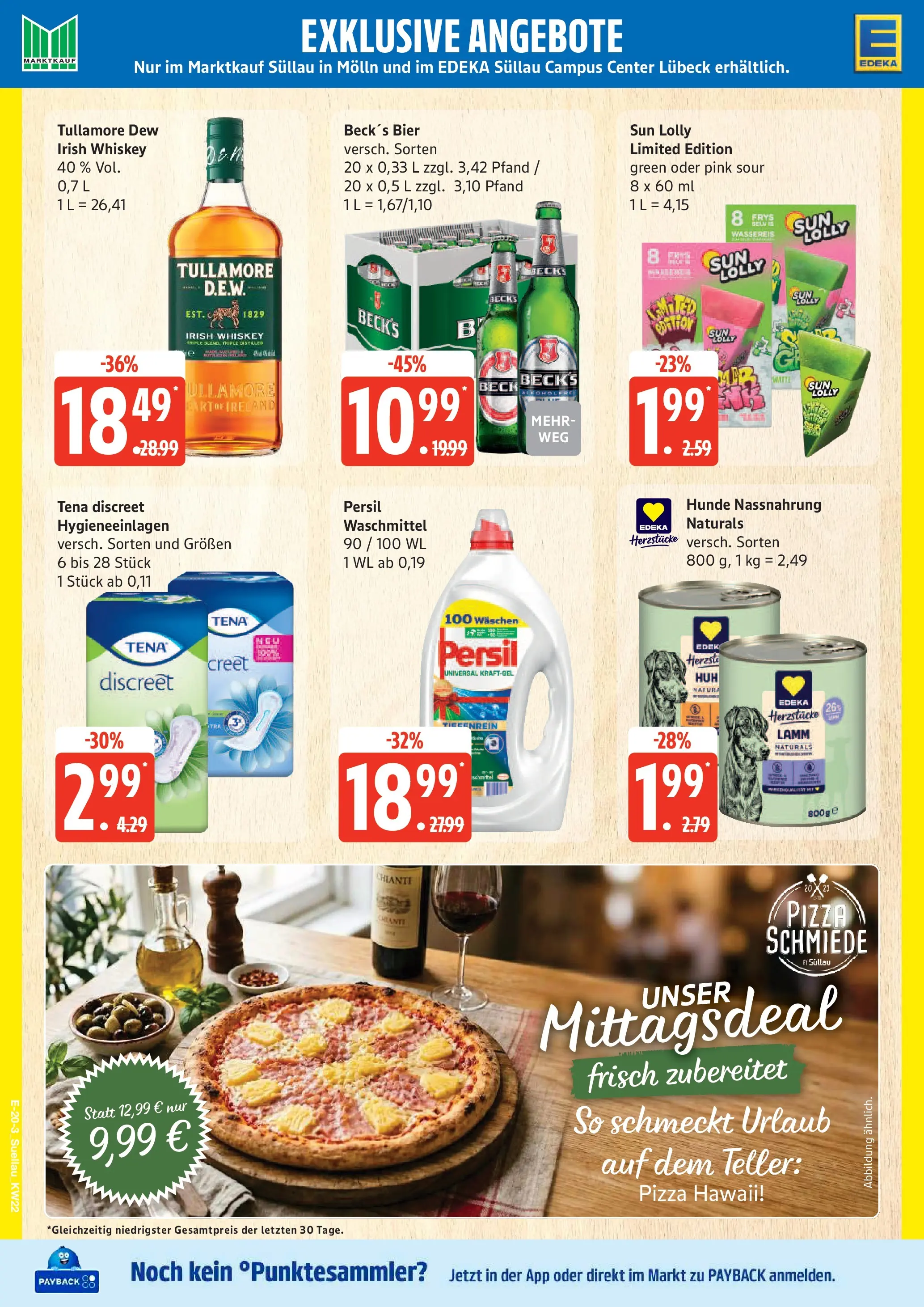 Edeka Prospekt  Mölln (ab 26.05.2026) » Angebote Online | Seite: 26 | Produkte: Bier, Waschmittel, Whiskey, Persil