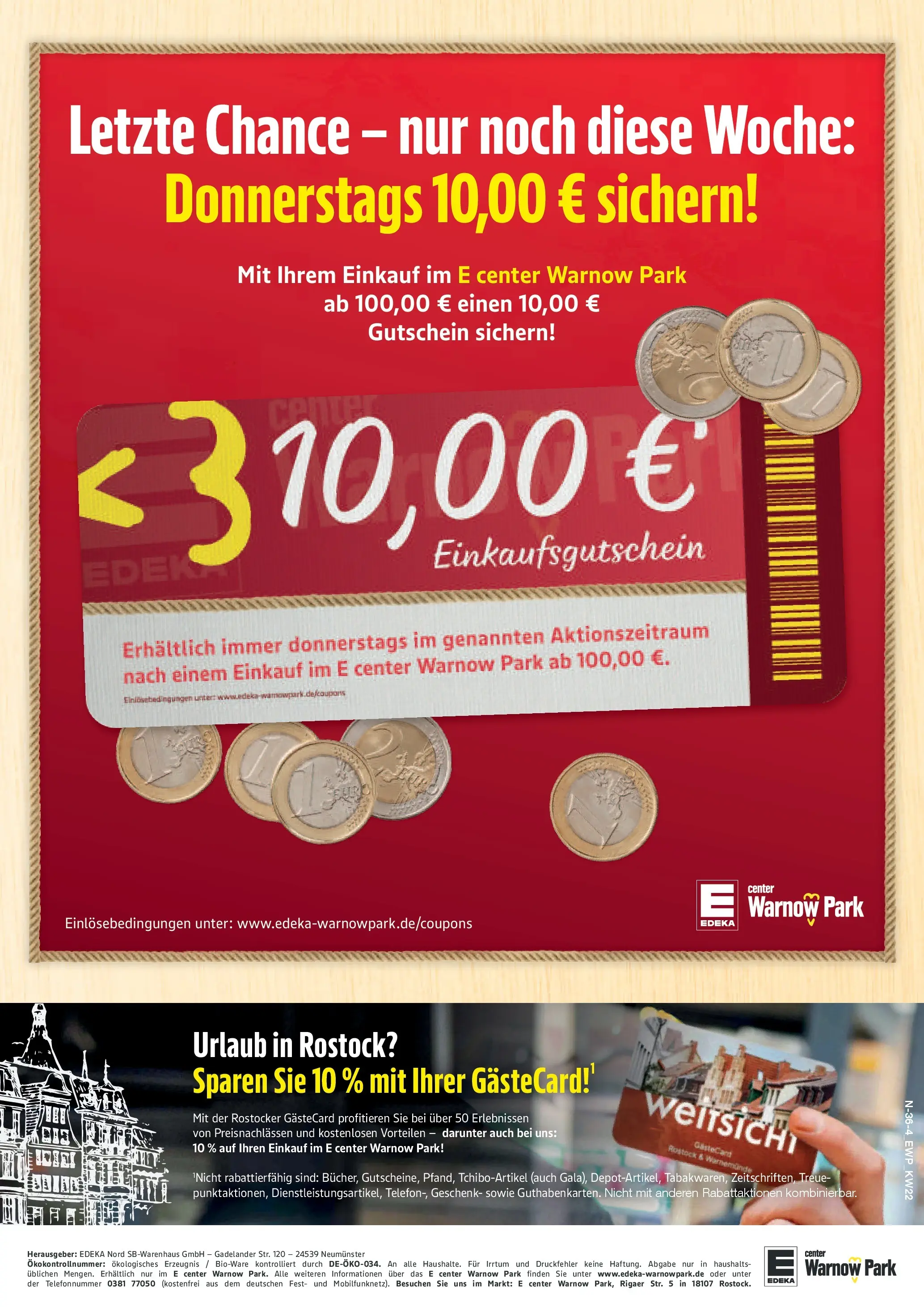 Edeka Prospekt Rostock (ab 26.05.2026) » Angebote Online | Seite: 36