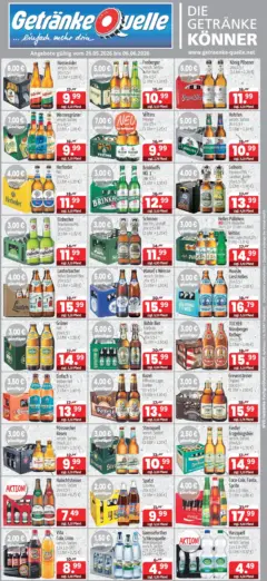 Angebote - Getränke Quelle: Getränkeangebote ab 24.05.2026 gültig