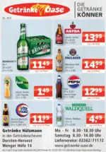 Getr&auml;nke Oase Getr&auml;nke Oase: Getr&auml;nkeangebote - bis 30.05.2026
