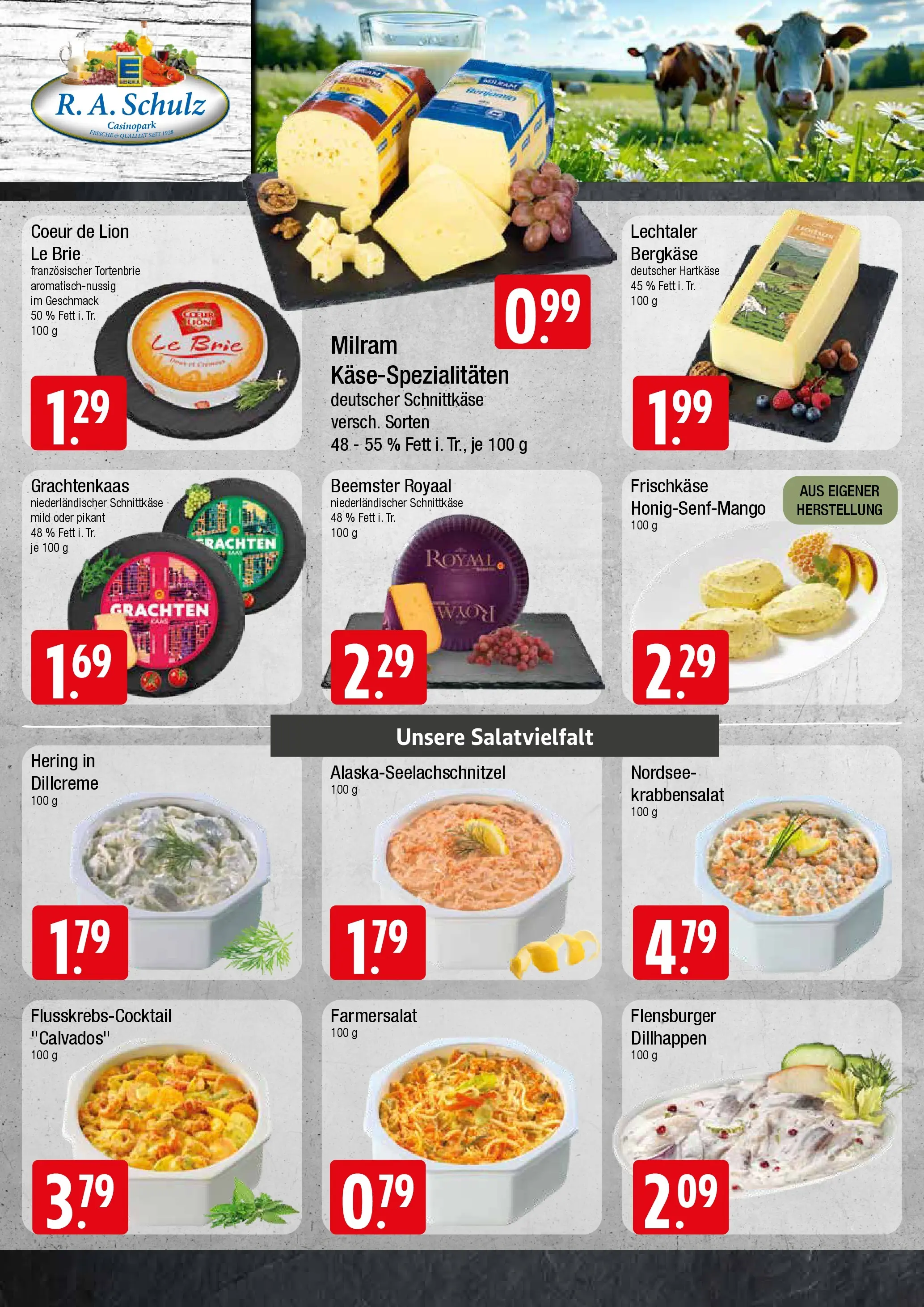 Edeka prospekt Wentorf (ab 26.05.2026) » Angebote Online | Seite: 4 | Produkte: Schnitzel, Flensburger, Milram, Dill