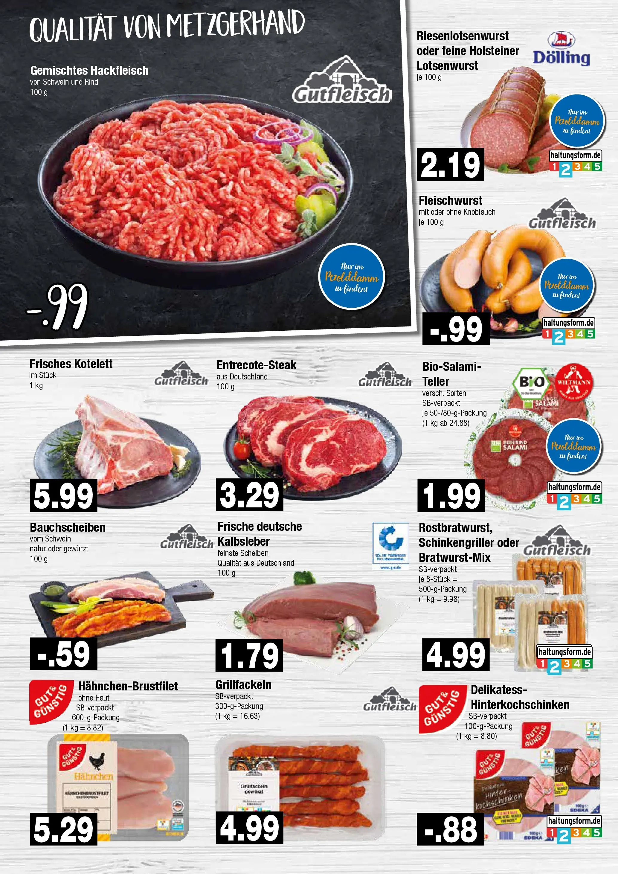 Edeka prospekt Hamburg (ab 26.05.2026) » Angebote Online | Seite: 2 | Produkte: Kalbsleber, Knoblauch, Steak, Hackfleisch