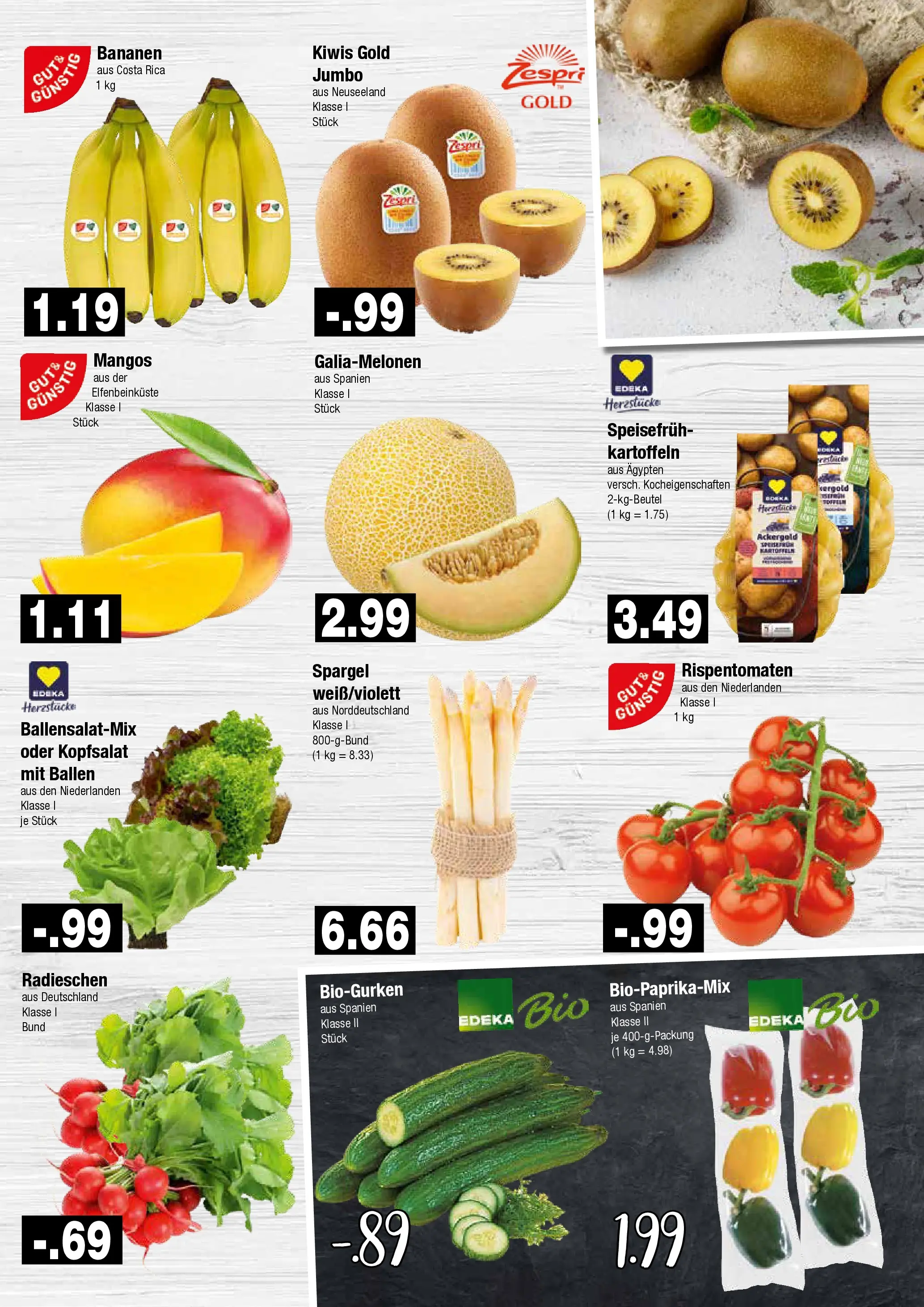 Edeka prospekt Hamburg (ab 26.05.2026) » Angebote Online | Seite: 3 | Produkte: Bananen, Spargel, Kartoffeln, Kiwi