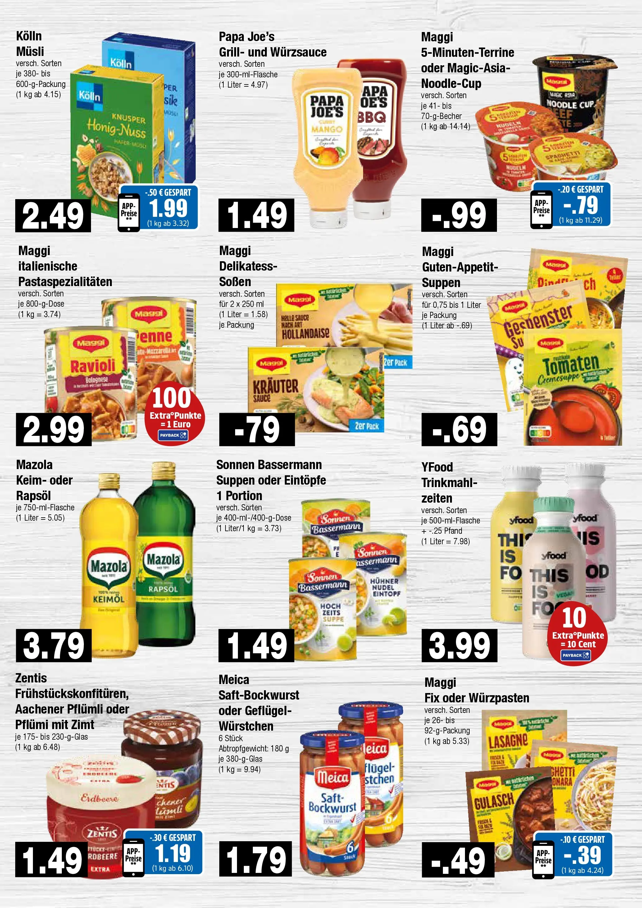 Edeka prospekt Hamburg (ab 26.05.2026) » Angebote Online | Seite: 5 | Produkte: Musli, Kolln musli, Meica, YFood