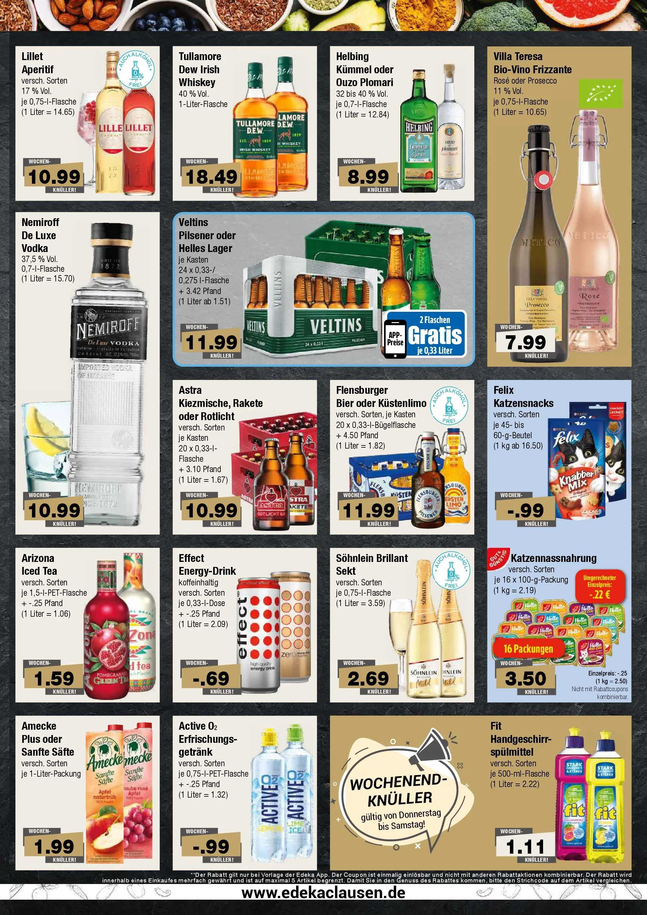 Edeka prospekt Hamburg (ab 26.05.2026) » Angebote Online | Seite: 7 | Produkte: Ouzo, Energy, Vodka, Veltins