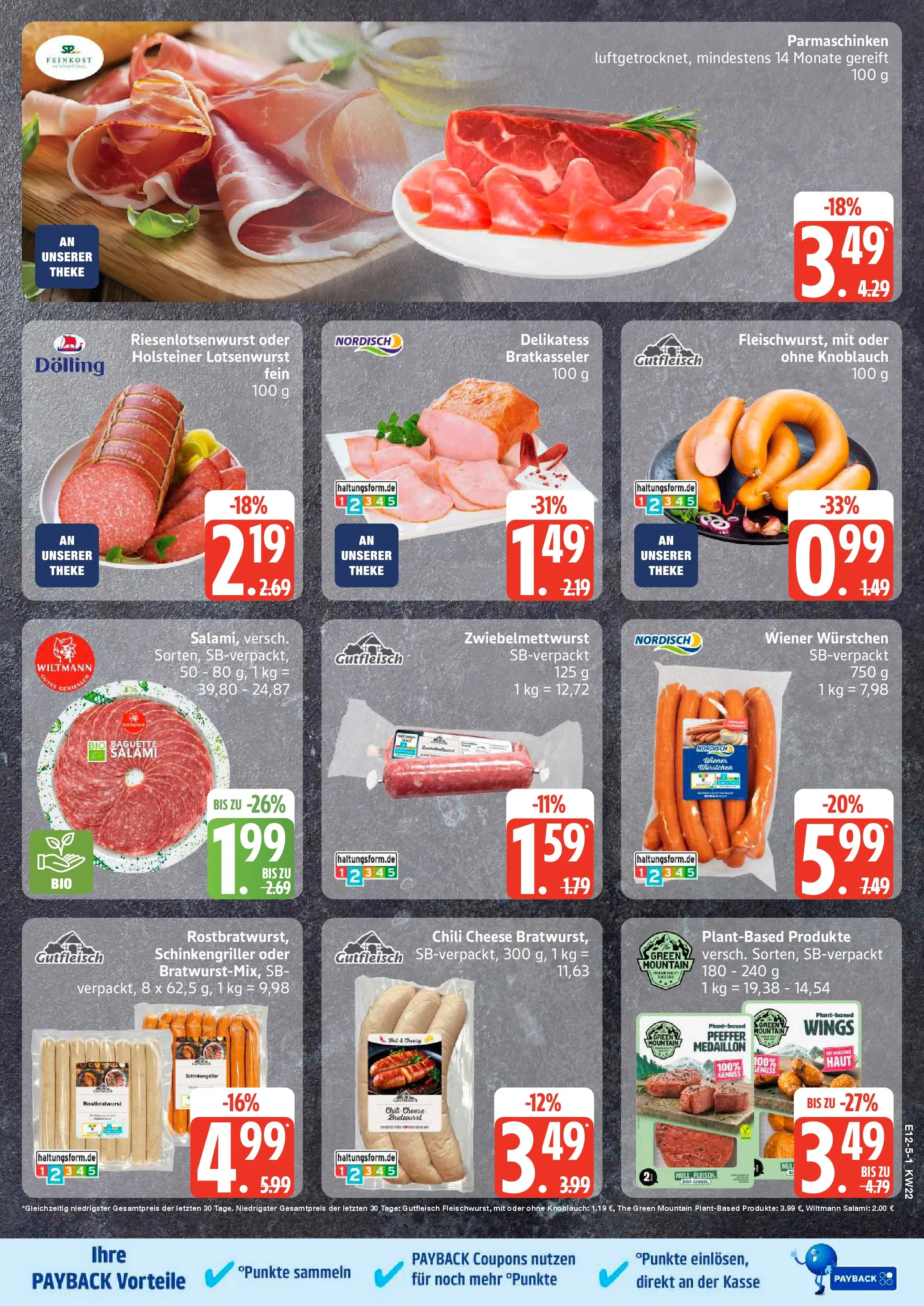 Edeka prospekt Sterup (ab 26.05.2026) » Angebote Online | Seite: 5 | Produkte: Theke, Pfeffer, Chili, Salami