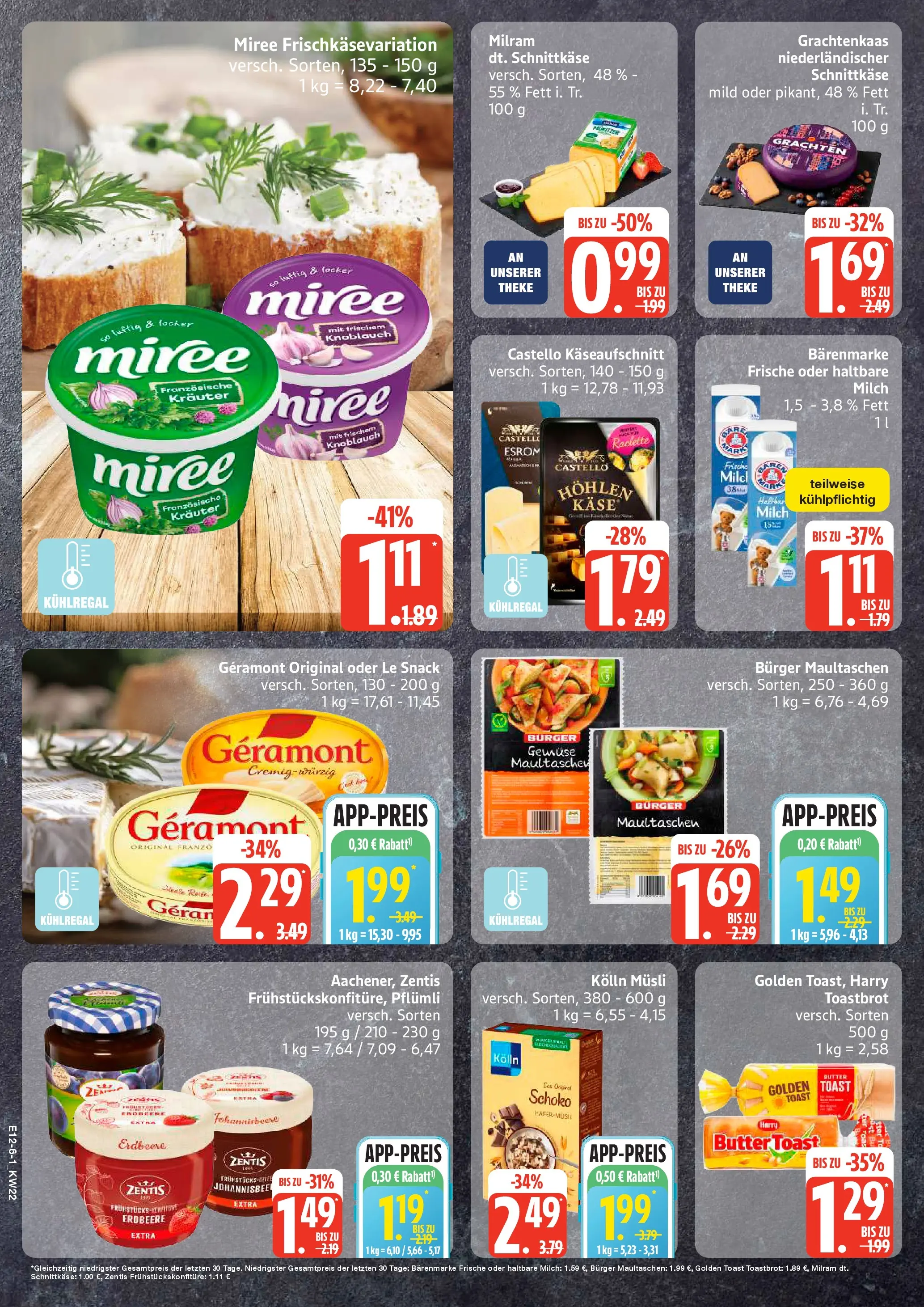 Edeka prospekt Sterup (ab 26.05.2026) » Angebote Online | Seite: 6 | Produkte: Burger, Gemüse, Pasta, Raclette