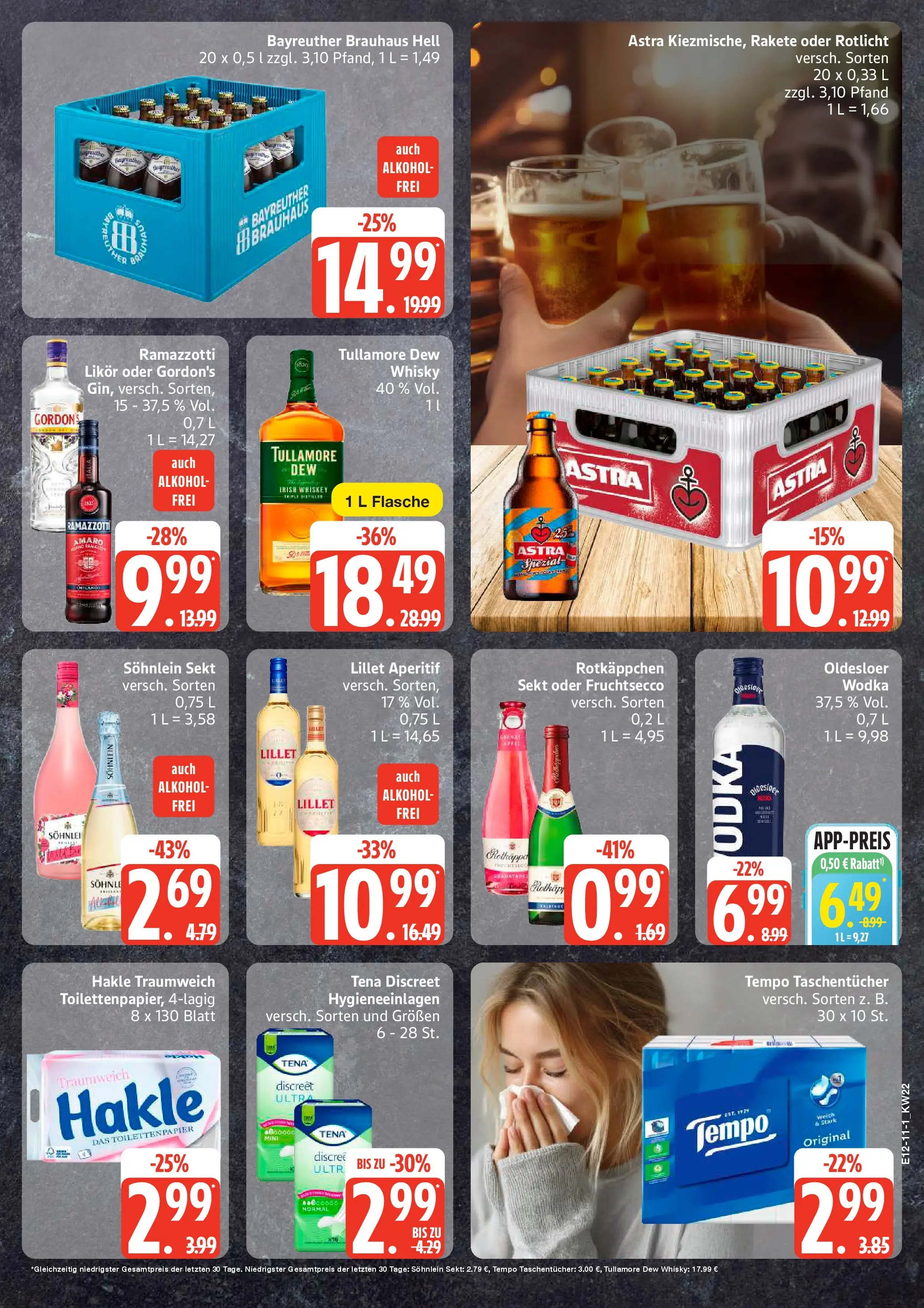 Edeka prospekt Sterup (ab 26.05.2026) » Angebote Online | Seite: 11 | Produkte: Rotkappchen sekt, Sekt, Ramazzotti, Toilettenpapier