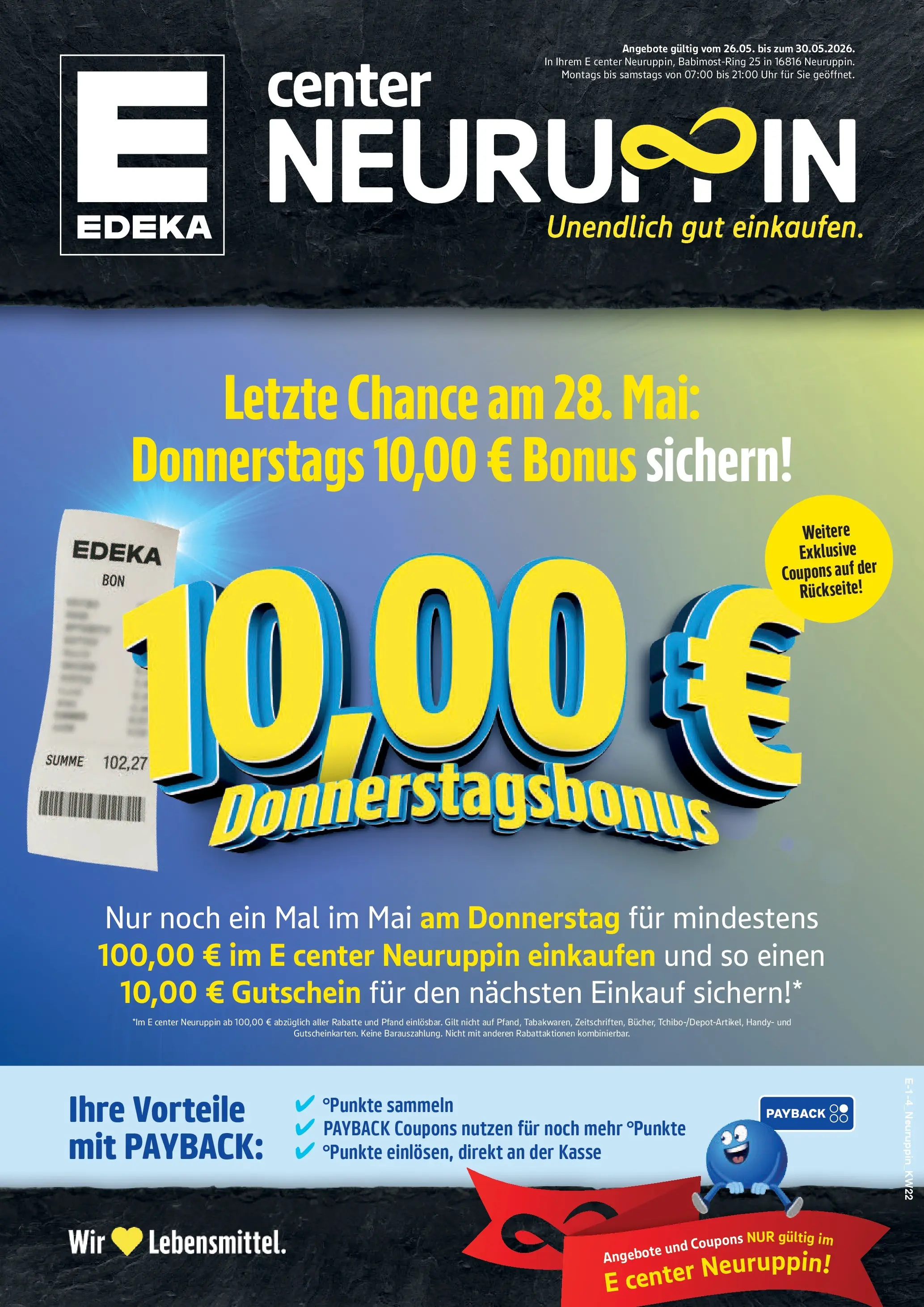 Edeka prospekt Neuruppin (ab 26.05.2026) » Angebote Online | Seite: 1 | Produkte: Uhr