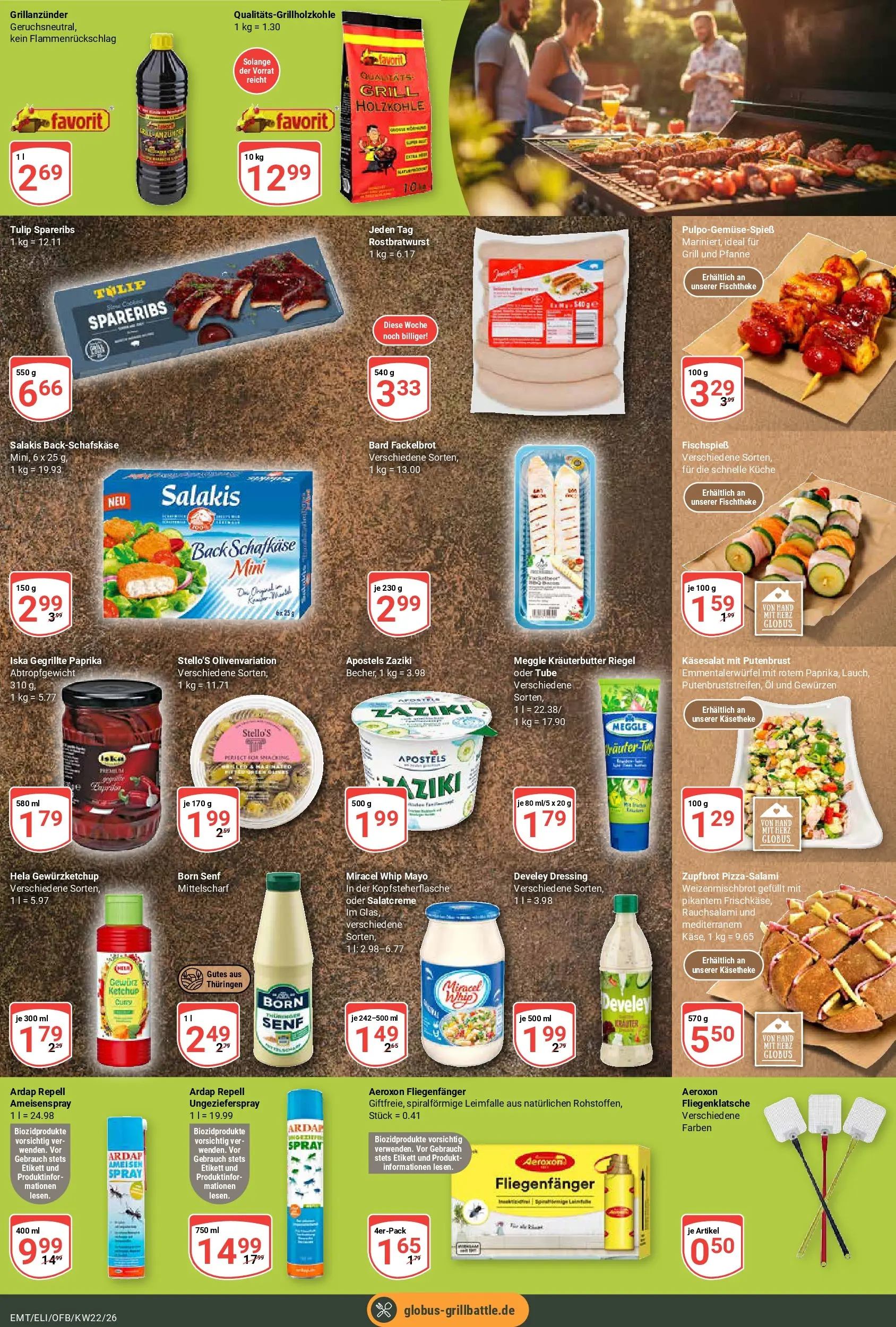 Globus Prospekt Mittelhausen (ab 26.05.2026) » Angebote online | Seite: 17 | Produkte: Öl, Dressing, Kräuterbutter, Paprika