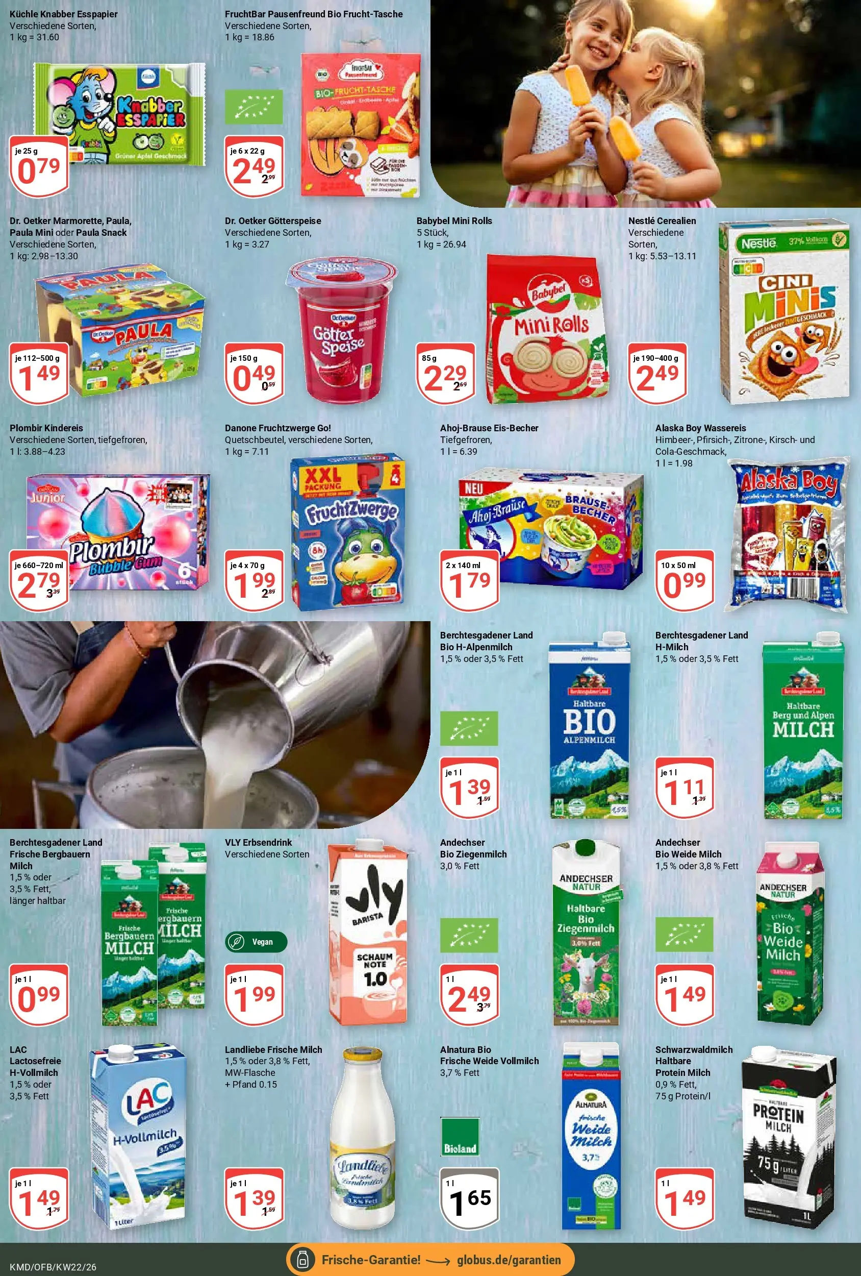 Globus Prospekt Köln (ab 26.05.2026) » Angebote online | Seite: 11 | Produkte: Tasche, Milch, Fruchtzwerge, Babybel