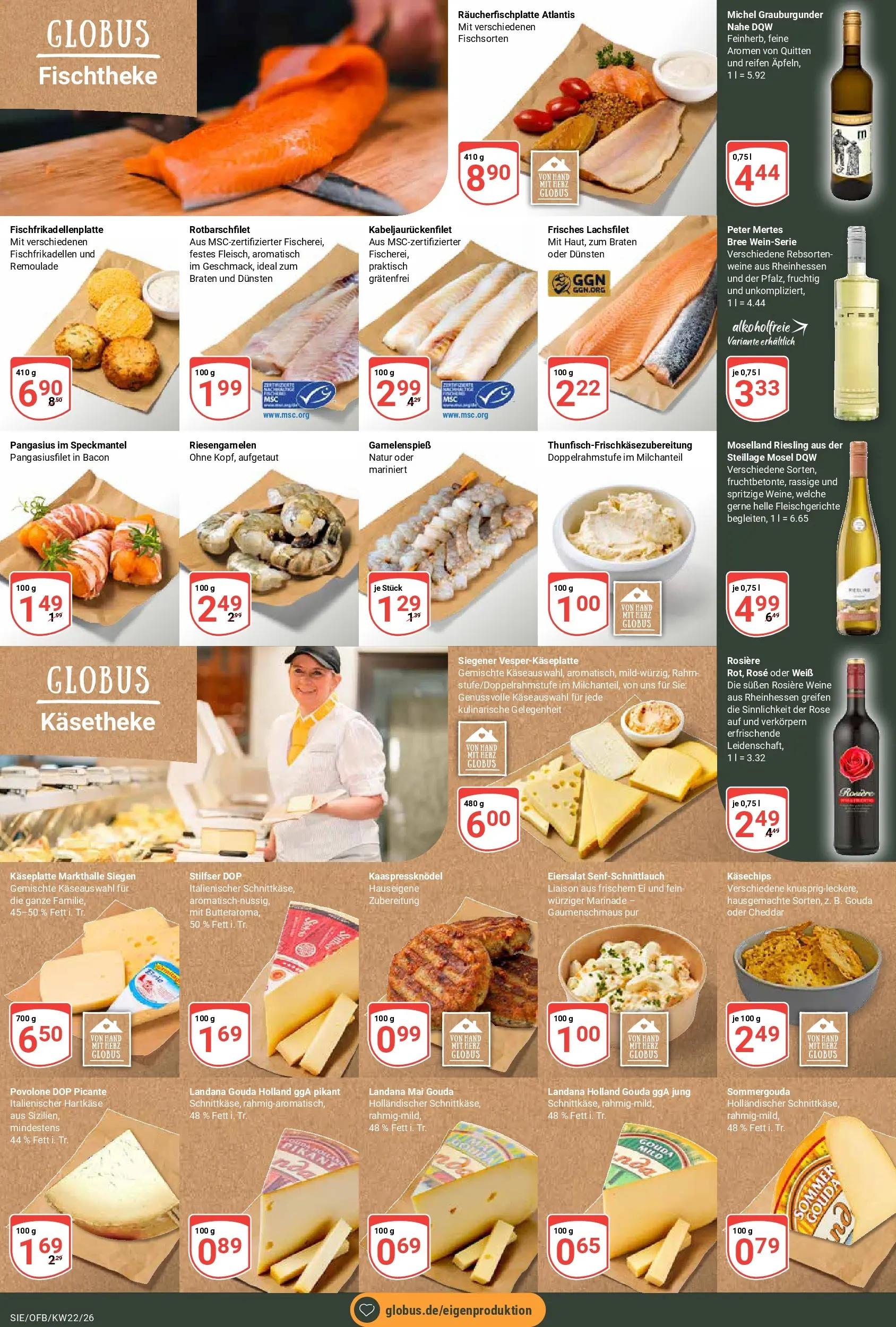 Globus Prospekt Siegen (ab 26.05.2026) » Angebote online | Seite: 11 | Produkte: Gouda, Bree