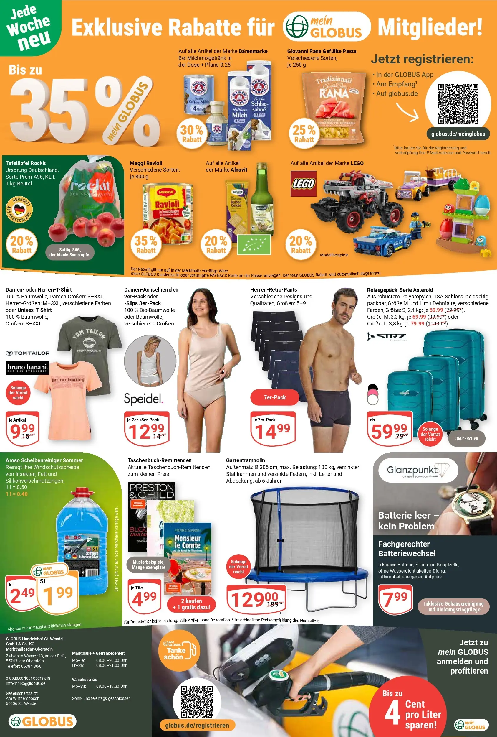 Globus Prospekt Idar-Oberstein (ab 26.05.2026) » Angebote online | Seite: 25 | Produkte: Maggi, Batterie, Telefon, Uhr