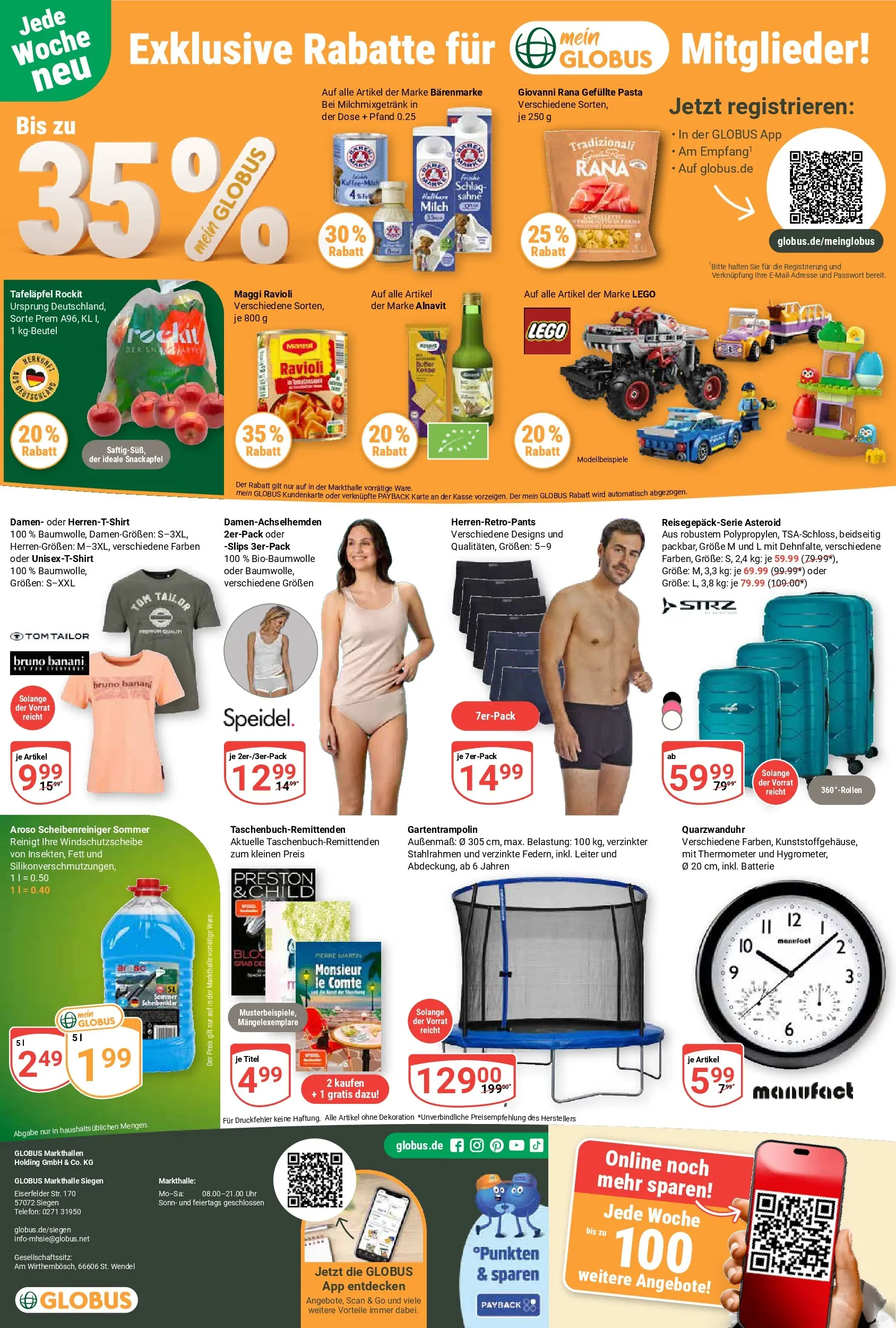 Globus Prospekt Siegen (ab 26.05.2026) » Angebote online | Seite: 30 | Produkte: Thermometer, Maggi, Kaffee, Pasta