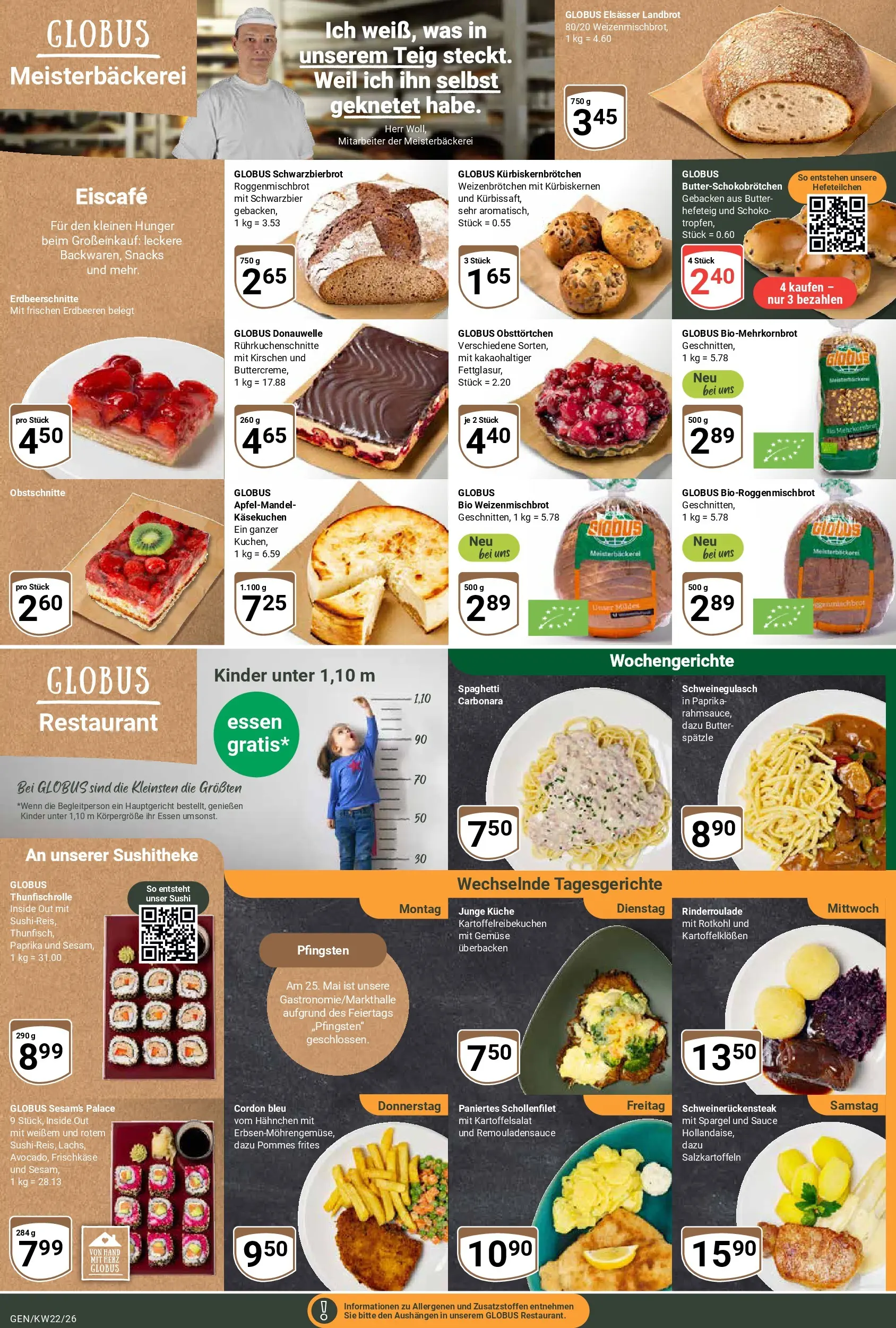 Globus Prospekt Gensingen (ab 26.05.2026) » Angebote online | Seite: 7 | Produkte: Küche, Spargel, Kirschen, Gemüse