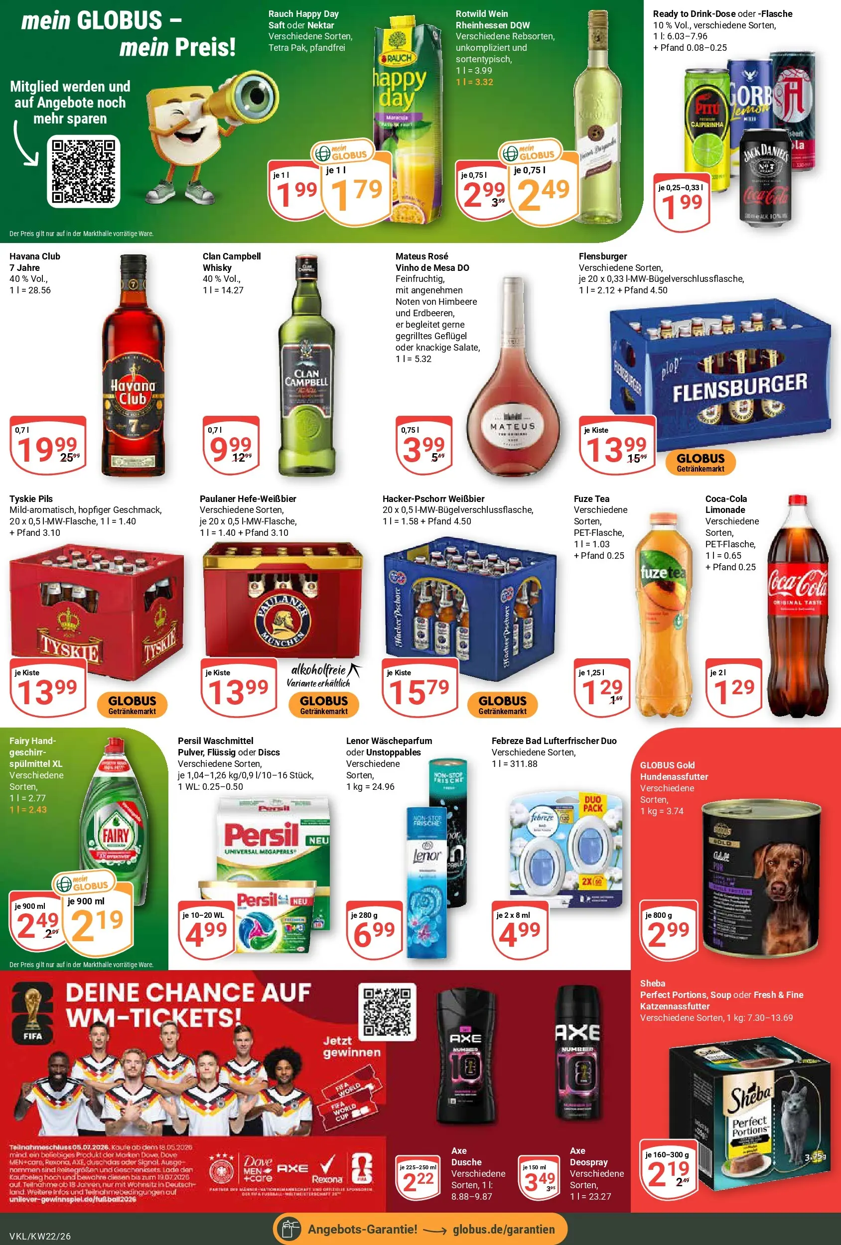Globus Prospekt Völklingen (ab 26.05.2026) » Angebote online | Seite: 4 | Produkte: Coca cola, Bad, Limonade, Saft