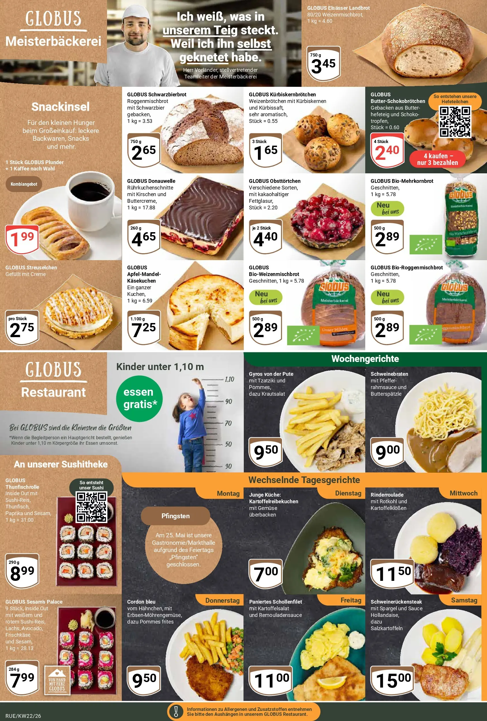 Globus Prospekt Rüsselsheim (ab 26.05.2026) » Angebote online | Seite: 7 | Produkte: Pute, Rotkohl, Gyros, Frischkase