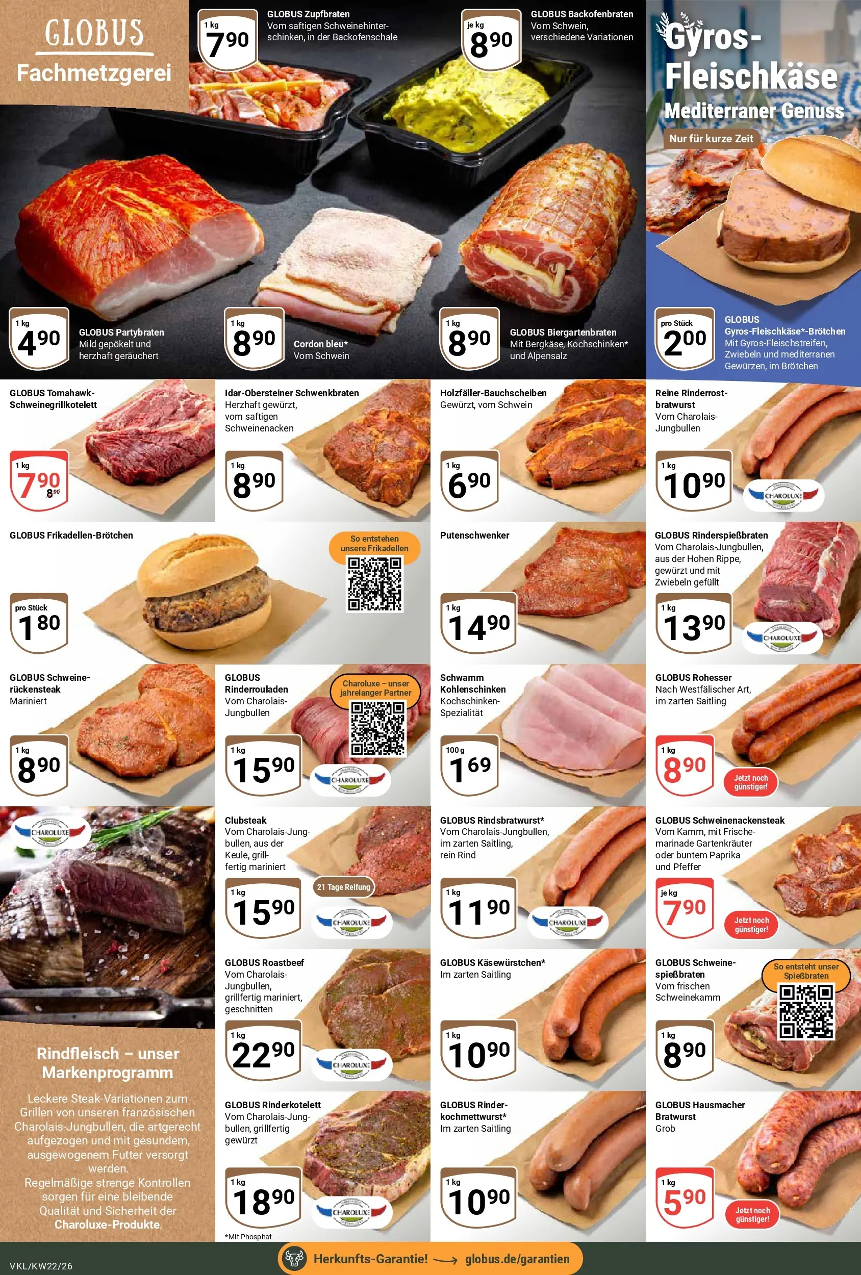 Globus Prospekt Völklingen (ab 26.05.2026) » Angebote online | Seite: 8 | Produkte: Gyros, Paprika, Pfeffer, Rindfleisch