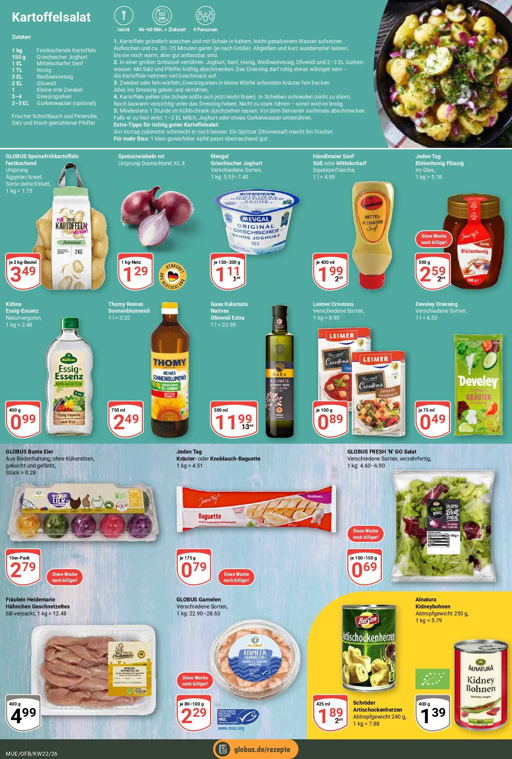 Globus Prospekt Mühldorf (ab 26.05.2026) » Angebote online | Seite: 15 | Produkte: Olivenol, Dressing, Wasser, Pfeffer