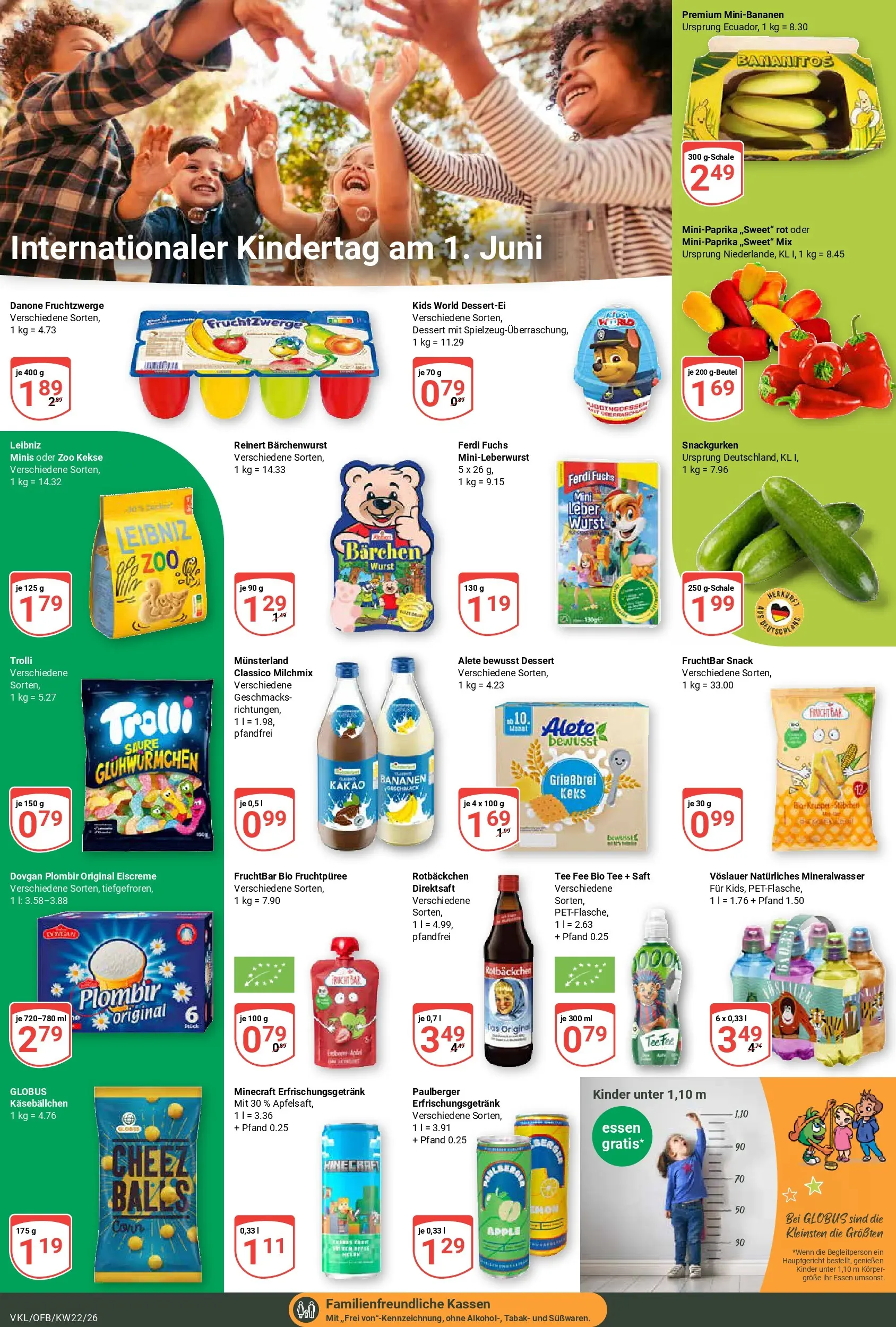 Globus Prospekt Völklingen (ab 26.05.2026) » Angebote online | Seite: 13 | Produkte: Bananen, Apple, Wurst, Saft