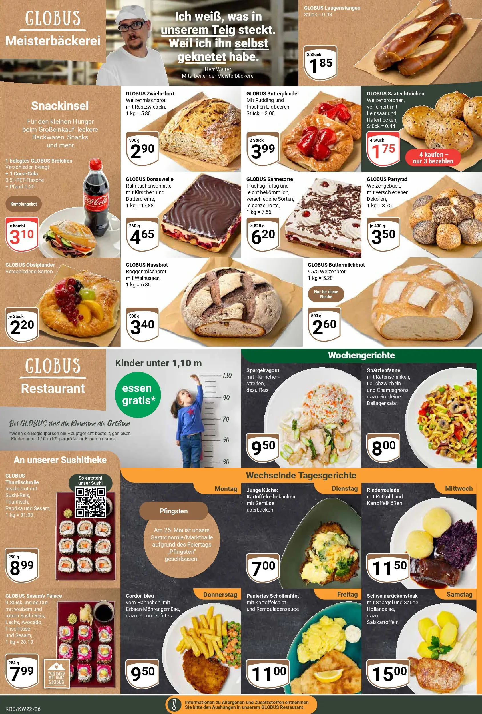Globus Prospekt Krefeld (ab 26.05.2026) » Angebote online | Seite: 5 | Produkte: Küche, Kirschen, Gemüse, Paprika