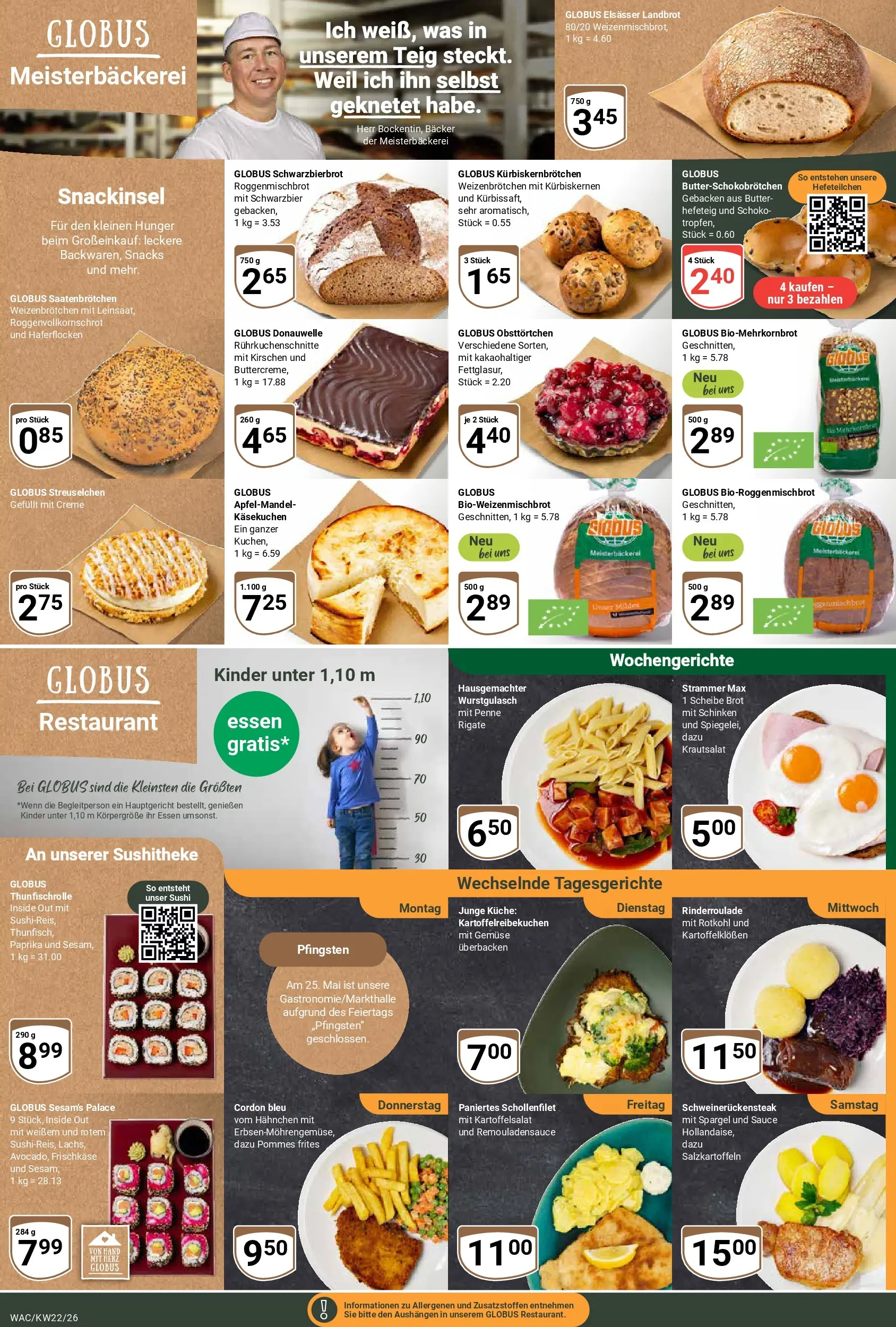 Globus Prospekt Markkleeberg (ab 26.05.2026) » Angebote online | Seite: 6 | Produkte: Rotkohl, Pommes, Küche, Frischkase
