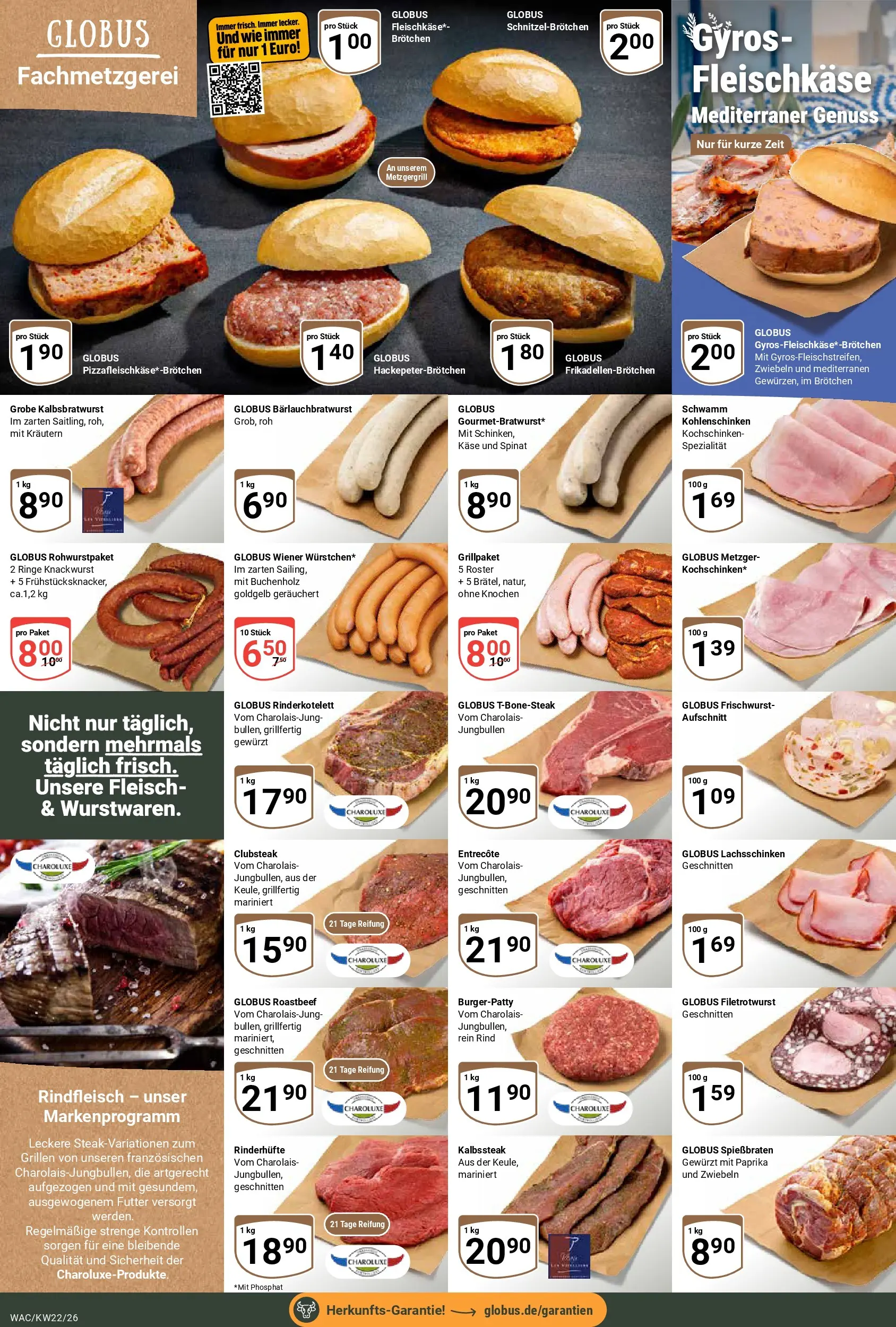 Globus Prospekt Markkleeberg (ab 26.05.2026) » Angebote online | Seite: 7 | Produkte: Käse, Roastbeef, Zwiebeln, Paprika