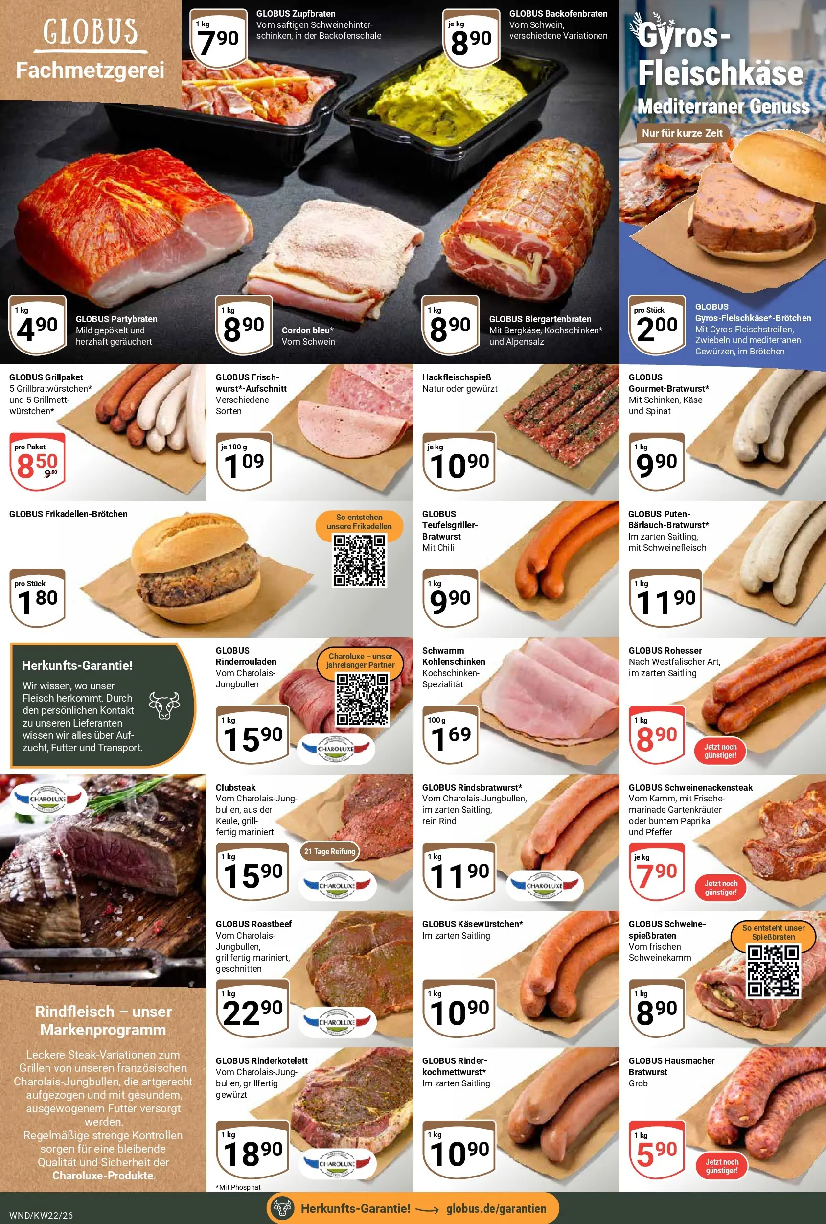 Globus Prospekt St. Wendel (ab 26.05.2026) » Angebote online | Seite: 7 | Produkte: Zwiebeln, Paprika, Wurst, Chili