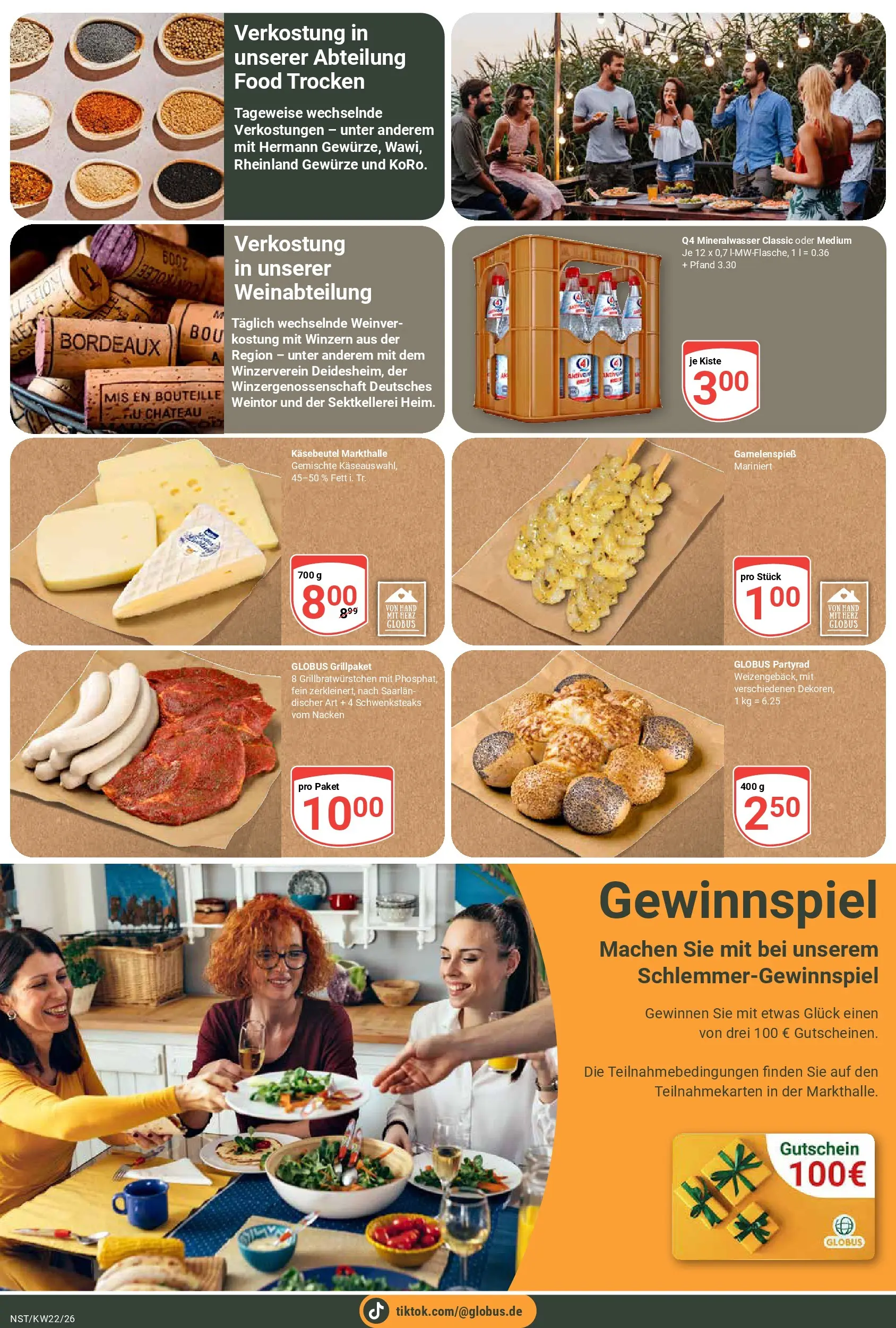 Globus Prospekt Neustadt (ab 26.05.2026) » Angebote online | Seite: 16 | Produkte: Mineralwasser, Gewürze
