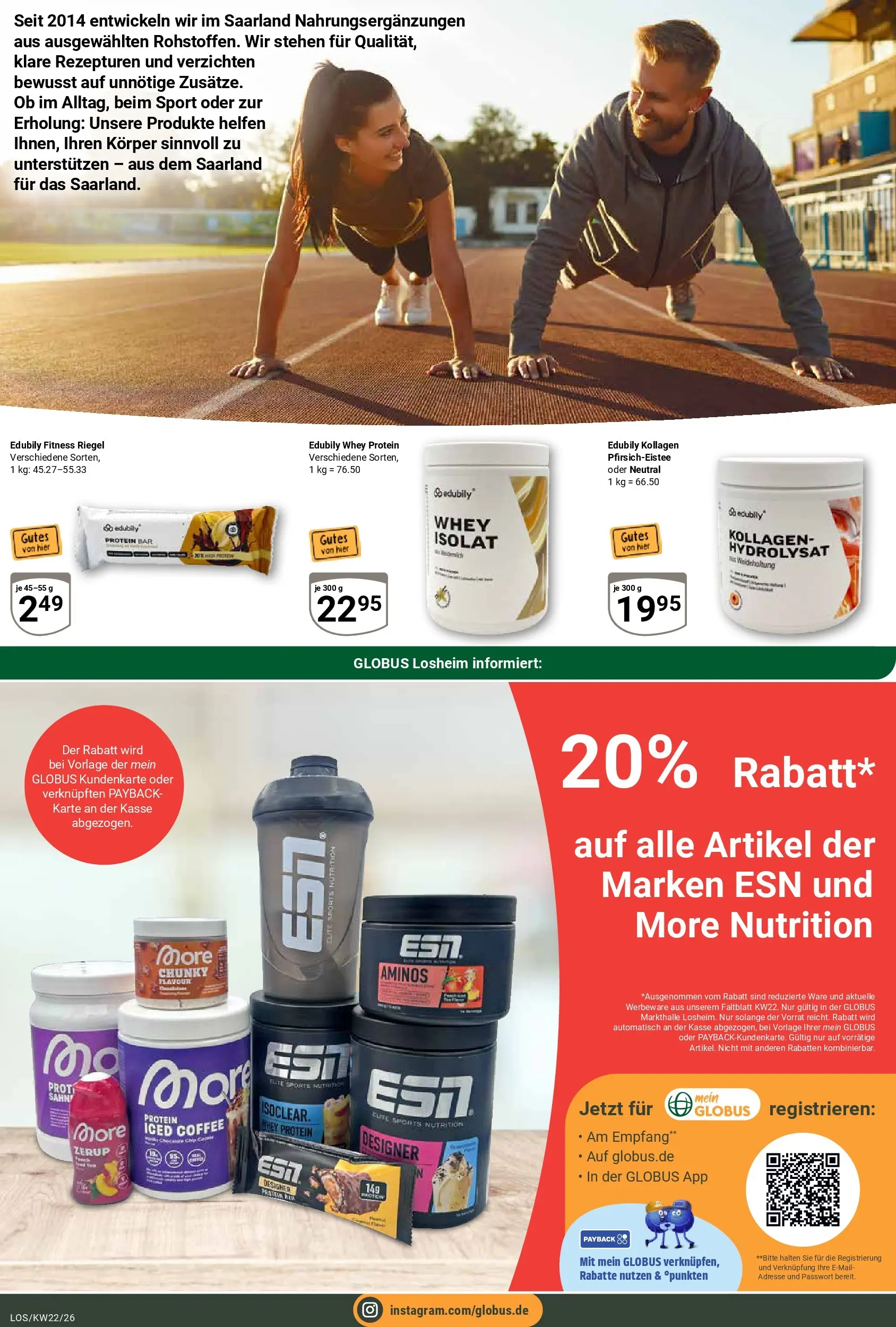 Globus Prospekt Losheim Am See (ab 26.05.2026) » Angebote online | Seite: 18