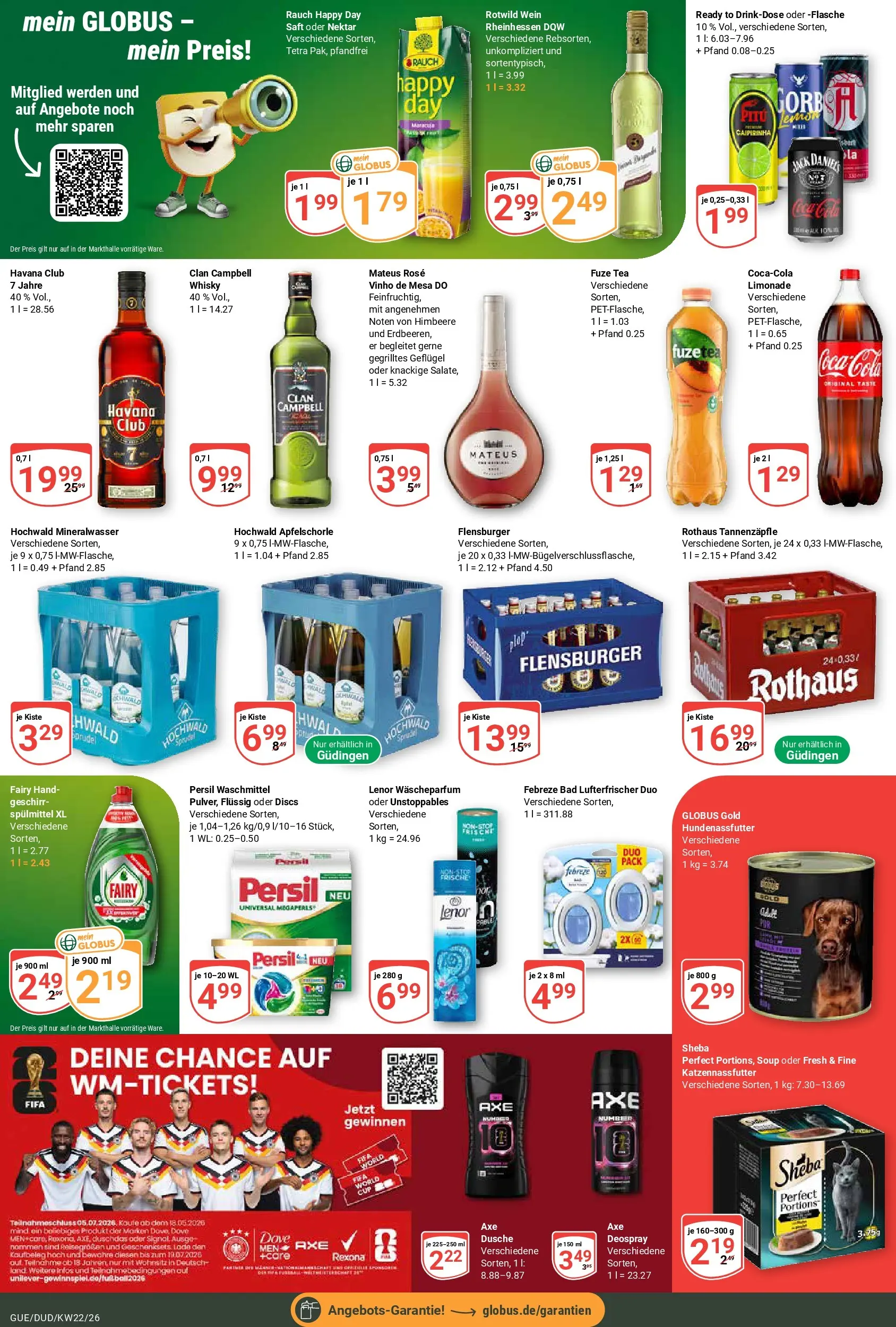 Globus Prospekt Saarbrücken-Dudweiler (ab 26.05.2026) » Angebote online | Seite: 4 | Produkte: Fuze tea, Dusche, Limonade, Saft
